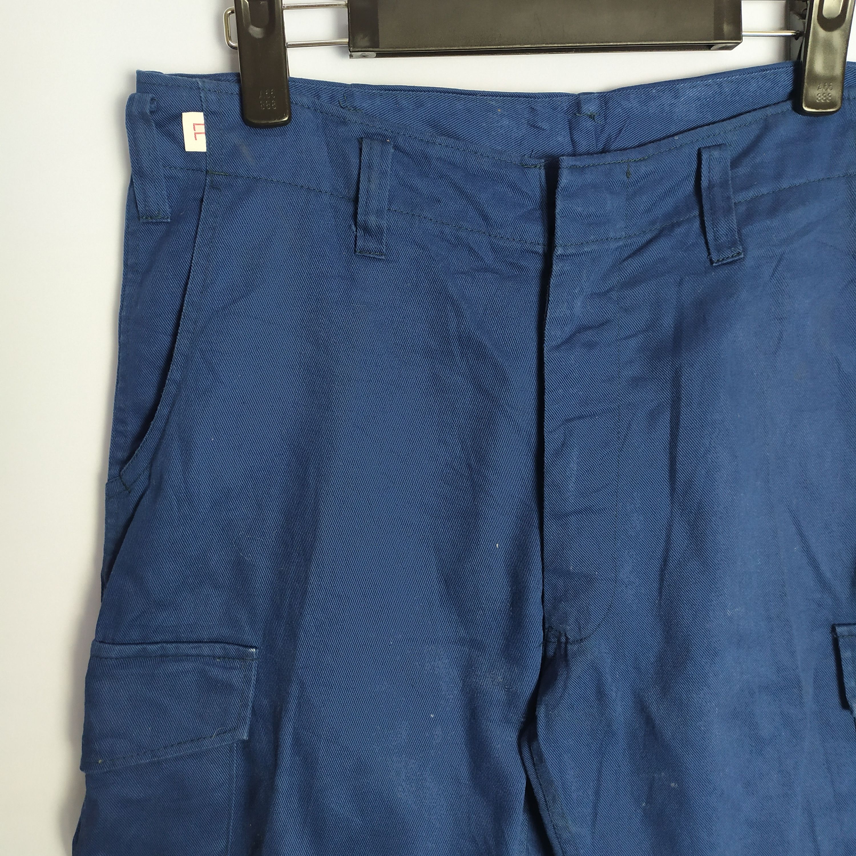 Japanese Brand JAPANESE BRAND BLUE CARGO PANTS Size US 32 / EU 48 - 3 Thumbnail