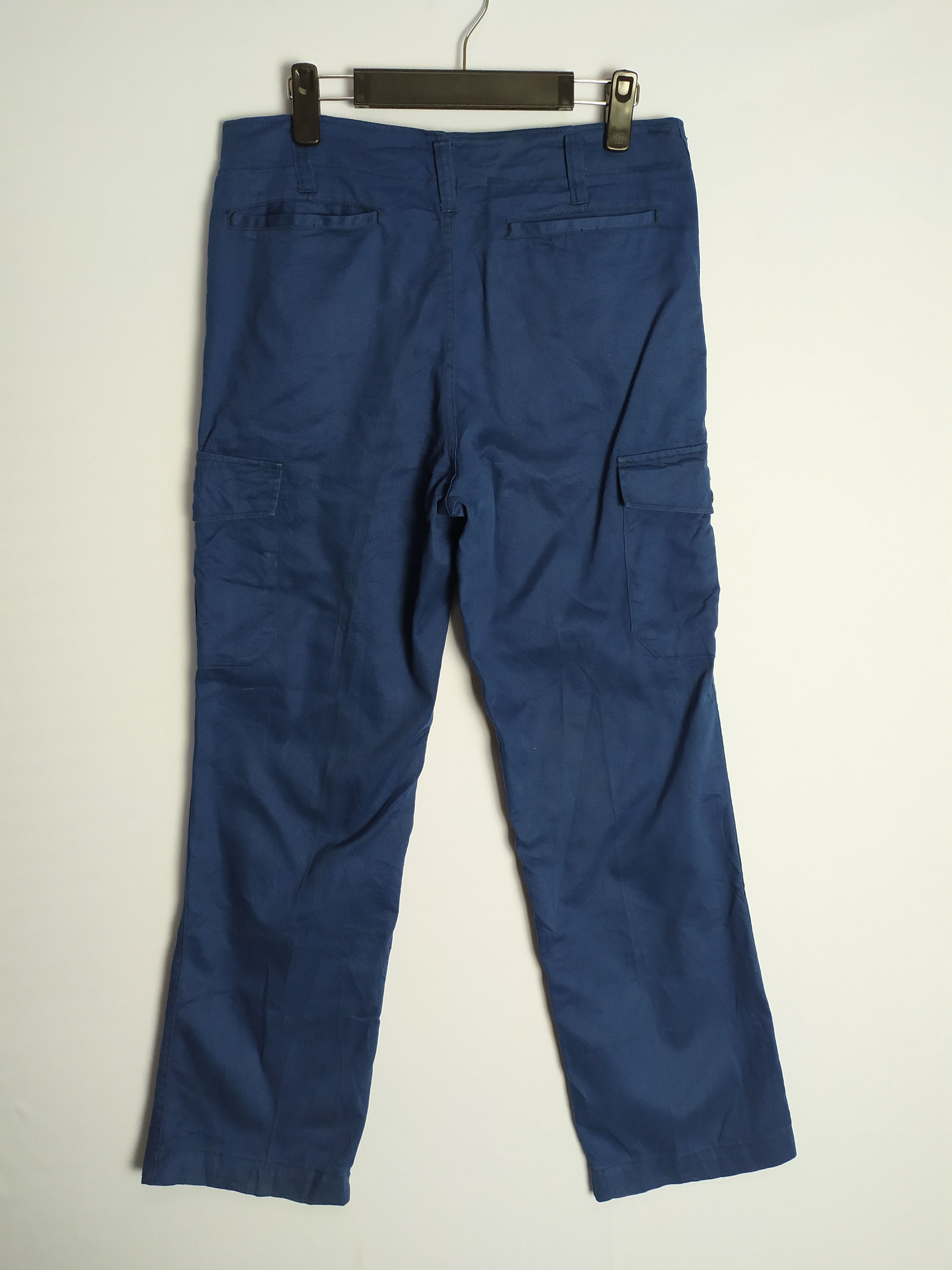 Japanese Brand JAPANESE BRAND BLUE CARGO PANTS Size US 32 / EU 48 - 9 Thumbnail