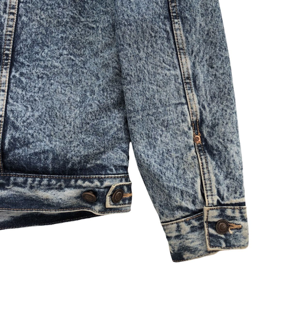 Edwin Vintage Edwin Sherpa Lined Denim Jacket Size US L / EU 52-54 / 3 - 18 Thumbnail