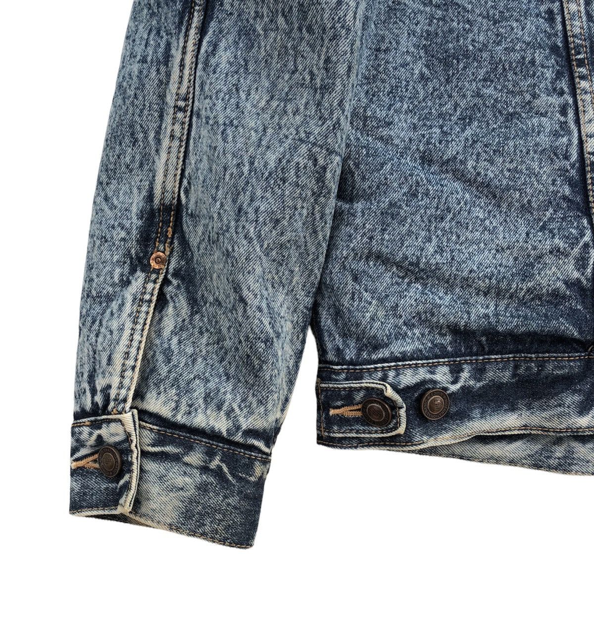 Edwin Vintage Edwin Sherpa Lined Denim Jacket Size US L / EU 52-54 / 3 - 17 Thumbnail