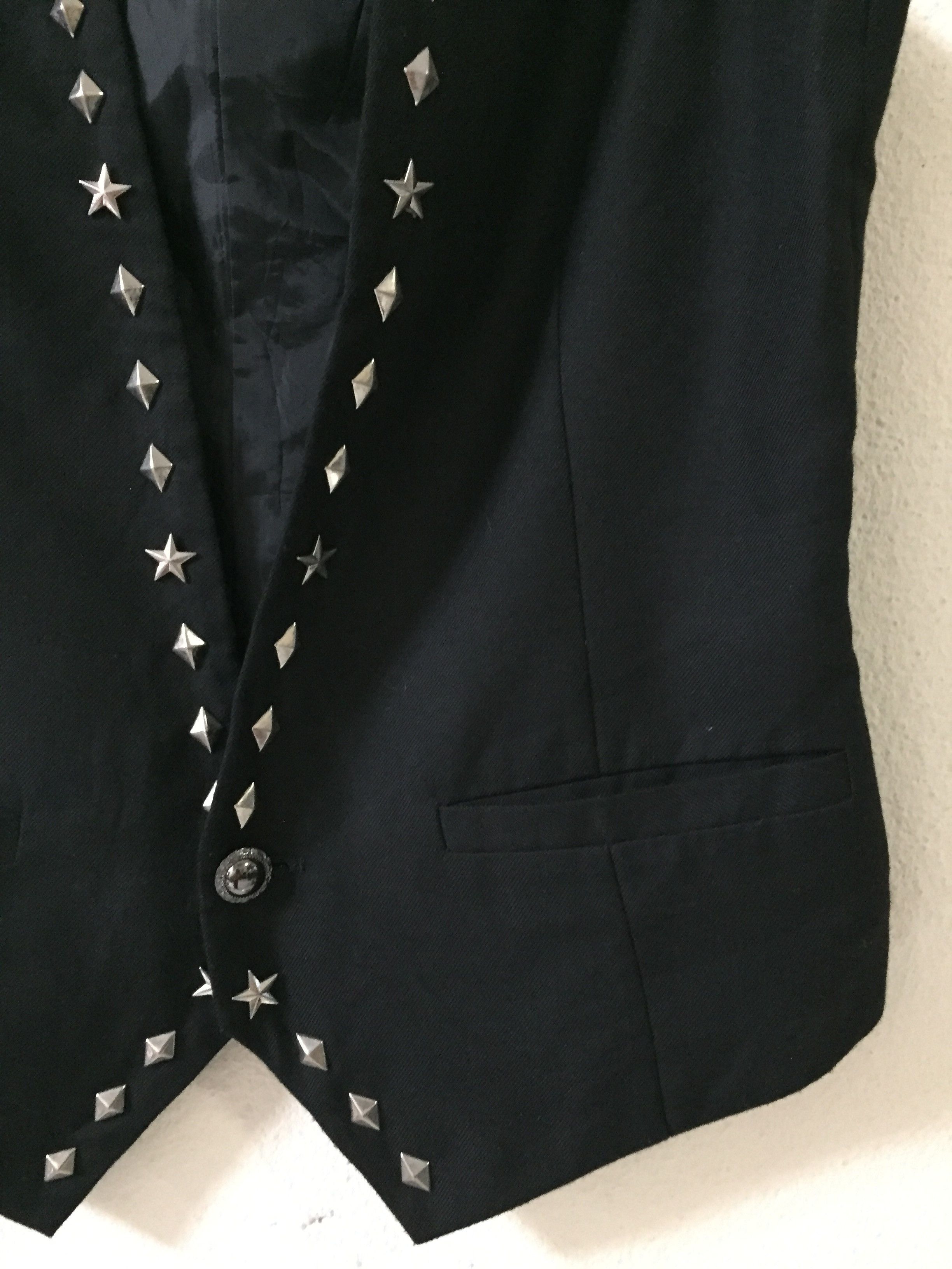 Japanese Brand T.S.U Thrasher Punk Vest Size US M / EU 48-50 / 2 - 2 Thumbnail