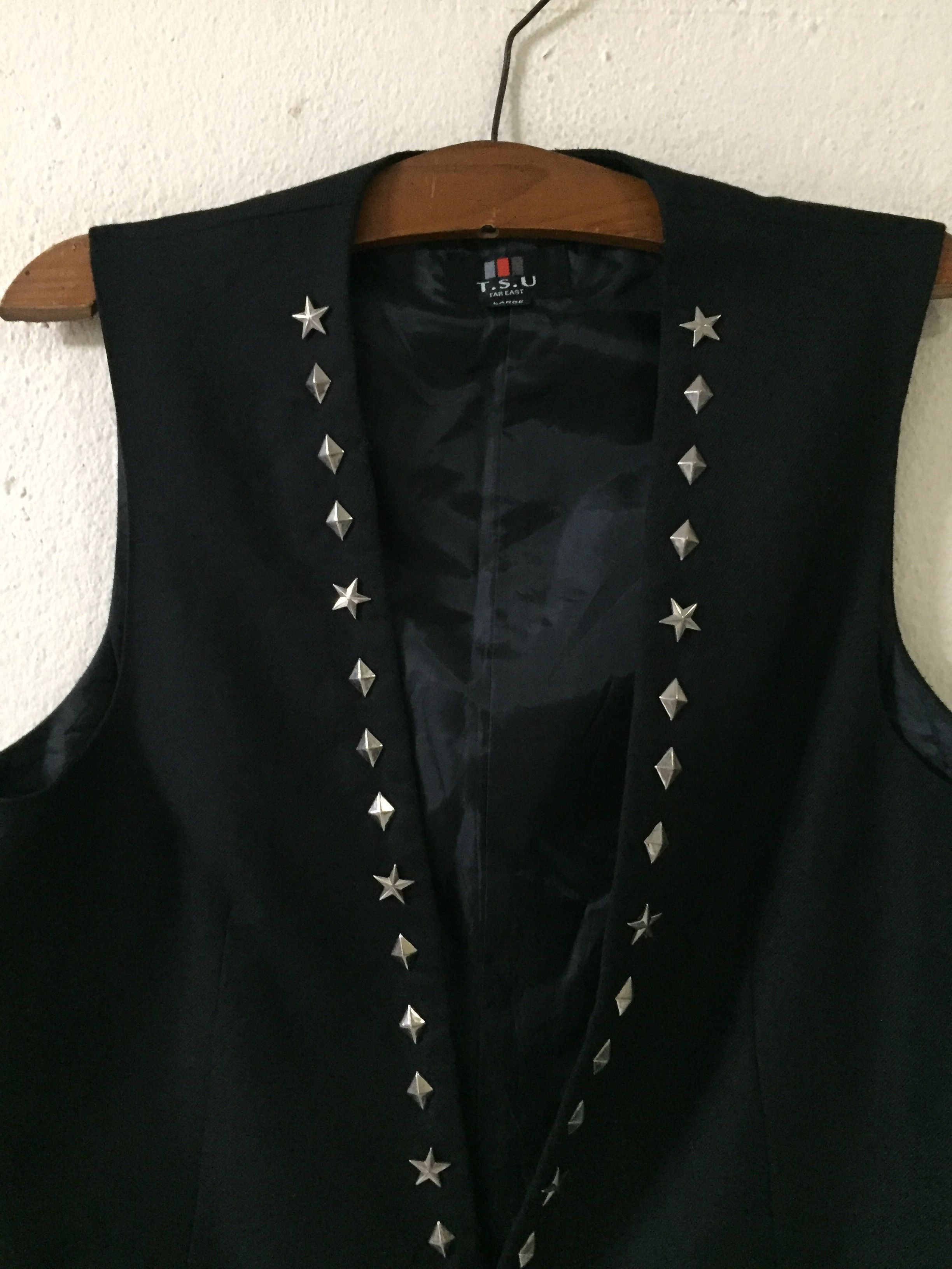 Japanese Brand T.S.U Thrasher Punk Vest Size US M / EU 48-50 / 2 - 4 Thumbnail