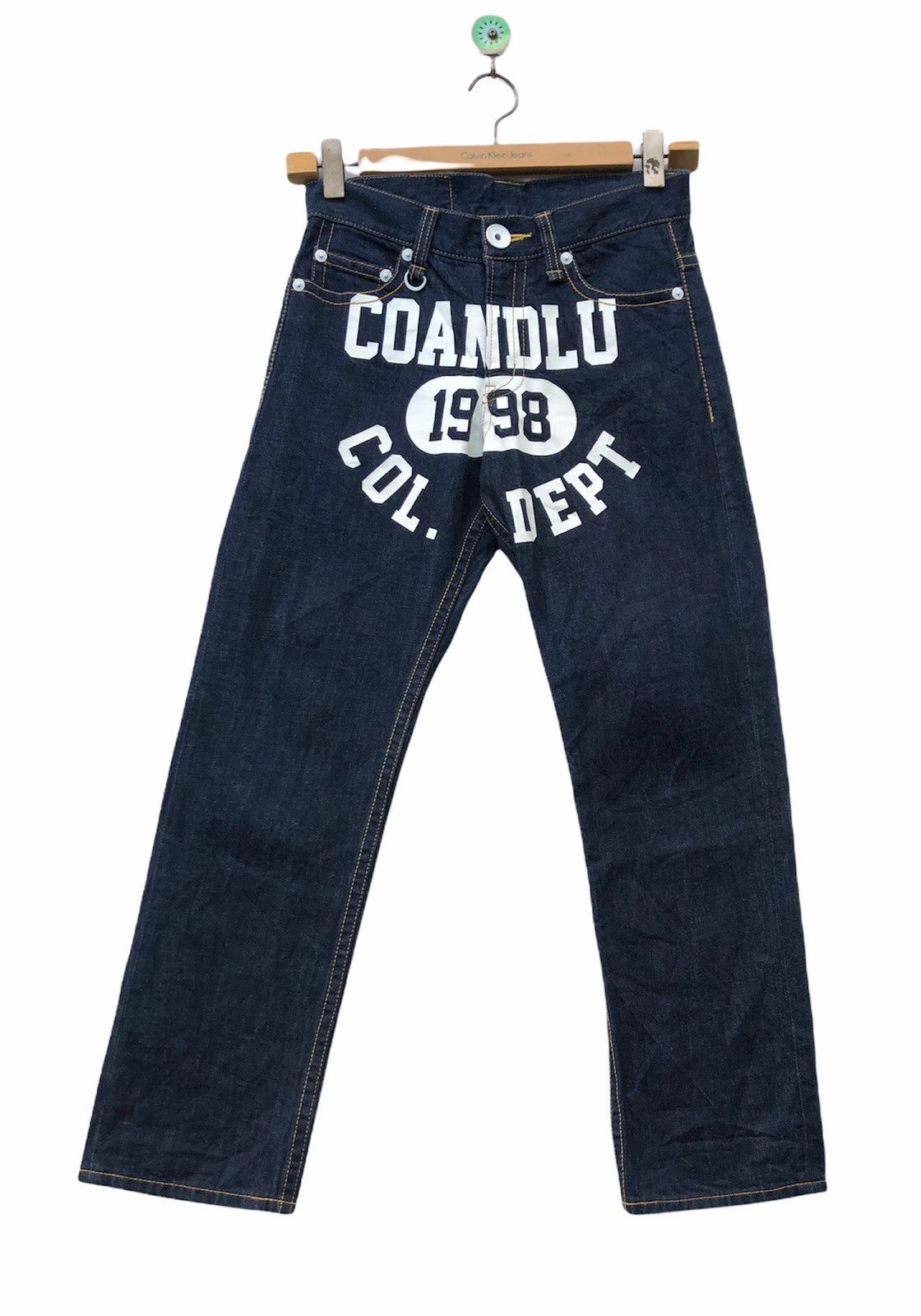 Japanese Brand Japanese Co&Lu Big Logo Jeans Size US 29 - 1 Thumbnail