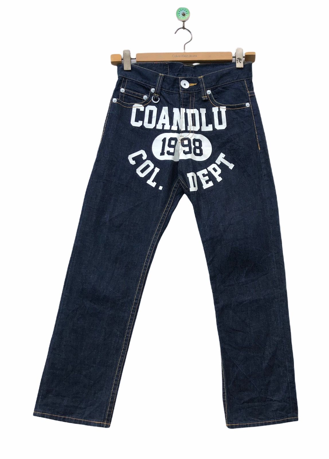Japanese Brand Japanese Co&Lu Big Logo Jeans Size US 29 - 5 Thumbnail