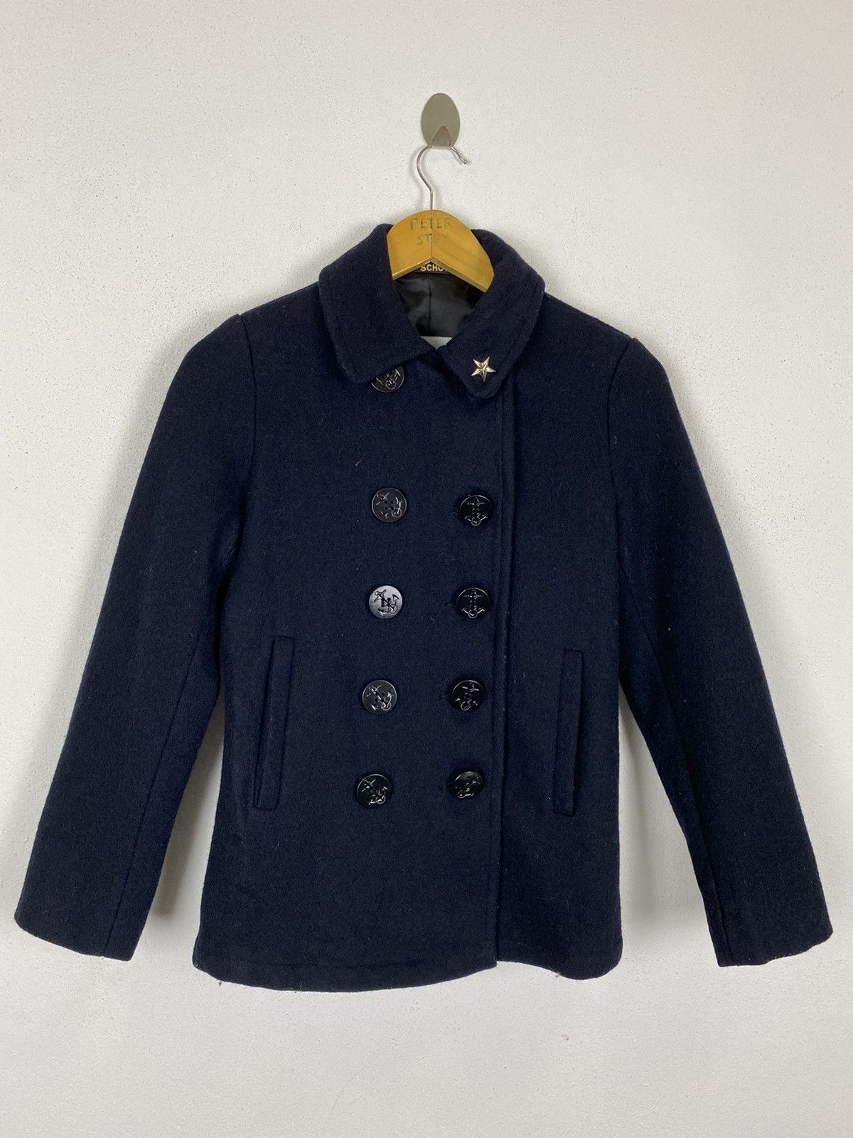 Schott SCHOTT NAVY PEACOAT Size US S / EU 44-46 / 1 - 2 Thumbnail