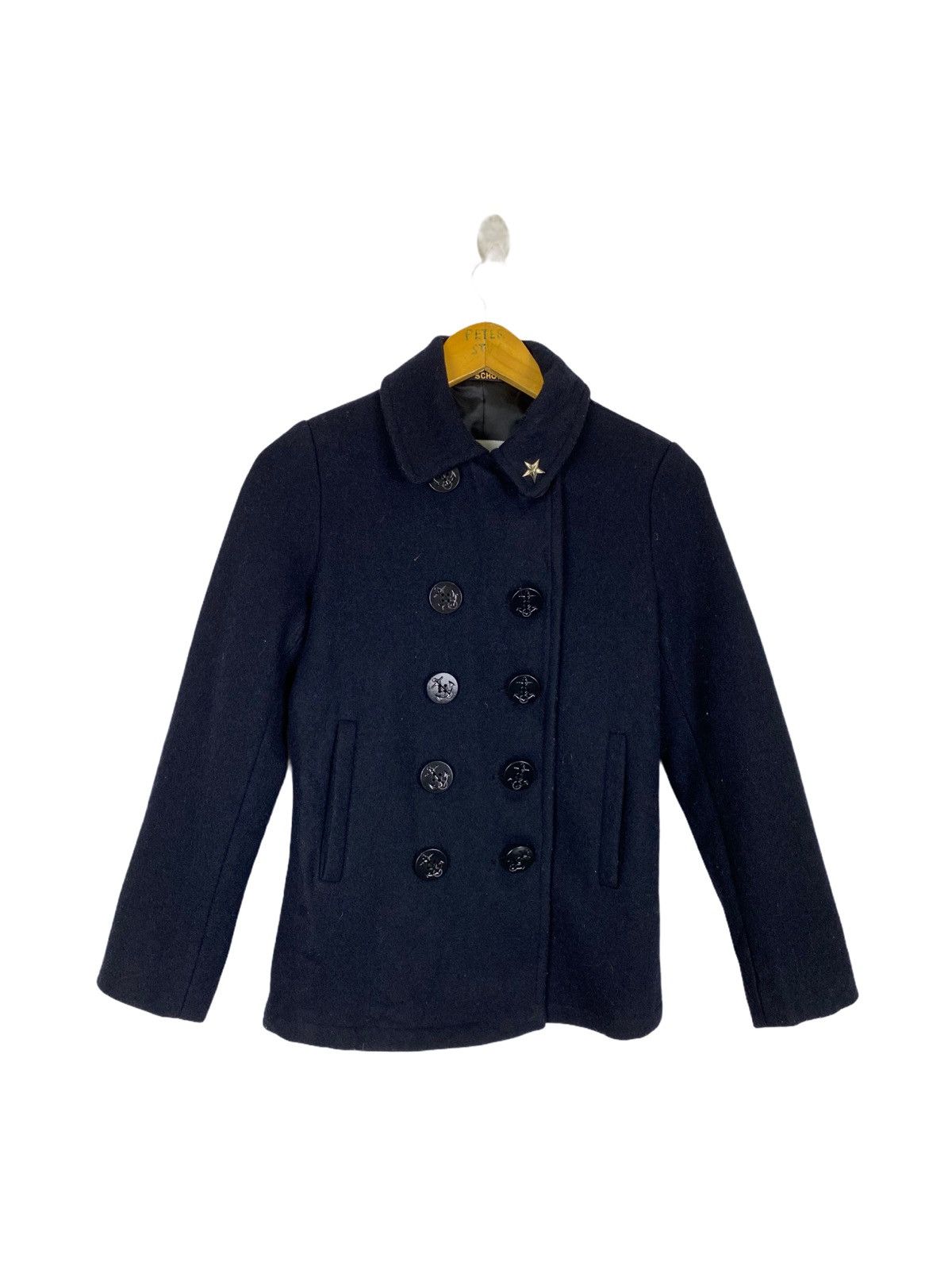 Schott SCHOTT NAVY PEACOAT Size US S / EU 44-46 / 1 - 1 Thumbnail