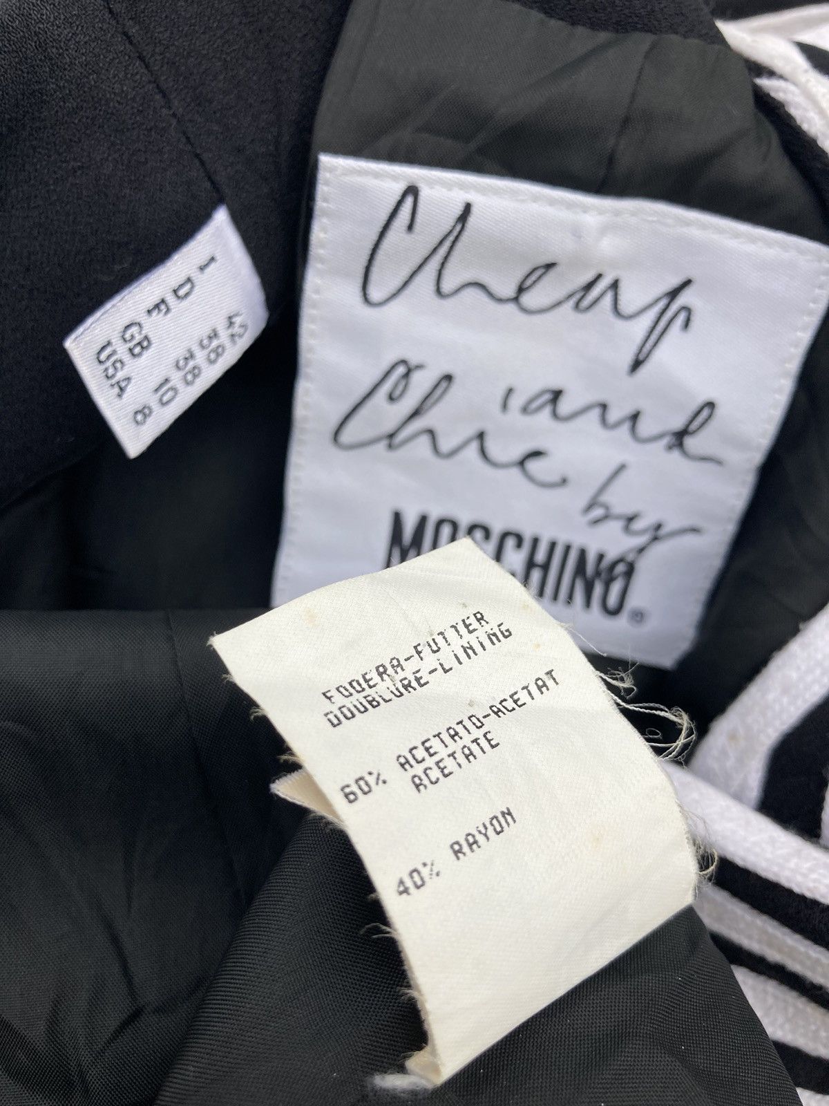 Moschino Rare Moschino Art Jacket Size M / US 6-8 / IT 42-44 - 13 Thumbnail