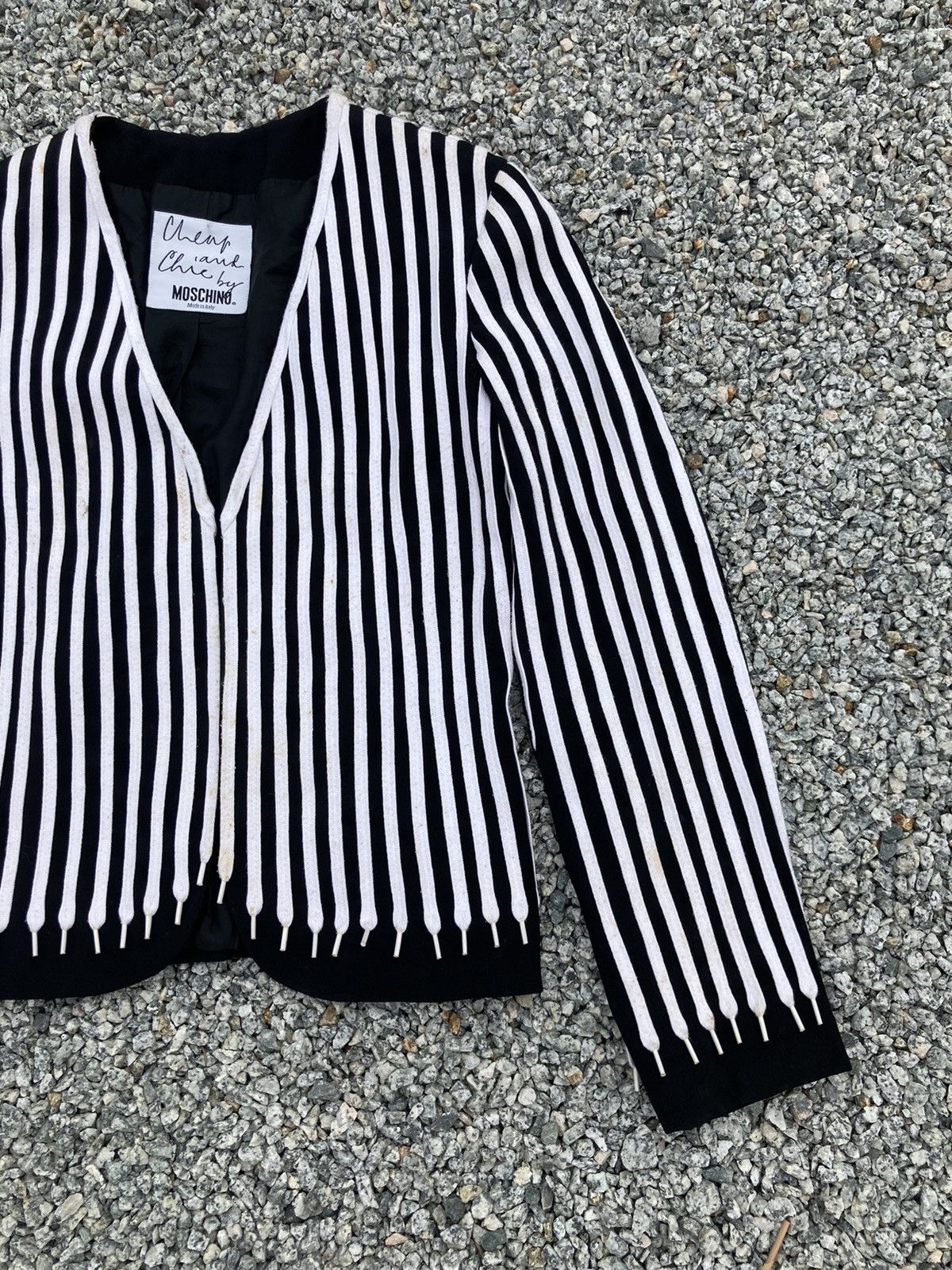 Moschino Rare Moschino Art Jacket Size M / US 6-8 / IT 42-44 - 4 Thumbnail