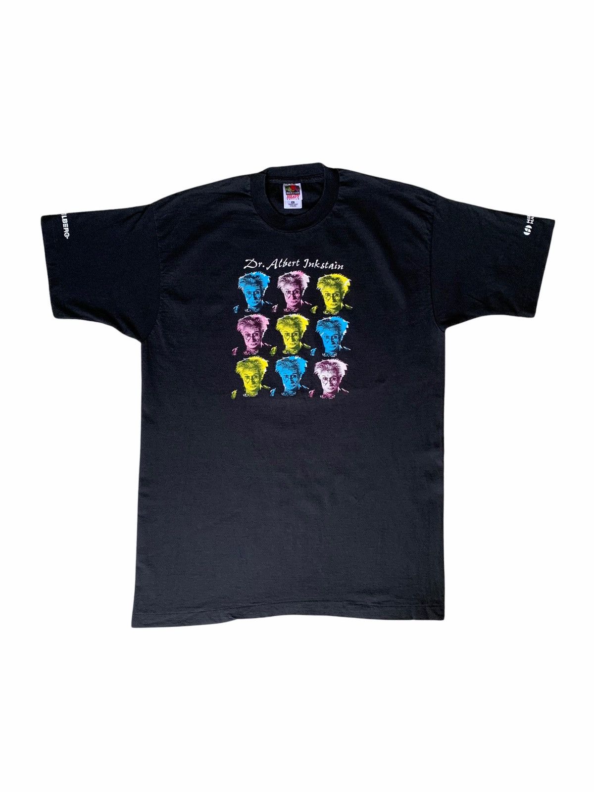 Arts & Science 90s Vintage Andy Warhol Albert Einstein Art T-Shirt Tee Size US XL / EU 56 / 4 - 3 Thumbnail