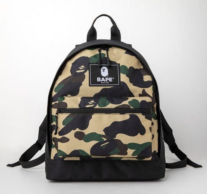 Bape A BATHING APE Backpack 2021 Summer Collection Magazine Size ONE SIZE - 8 Thumbnail