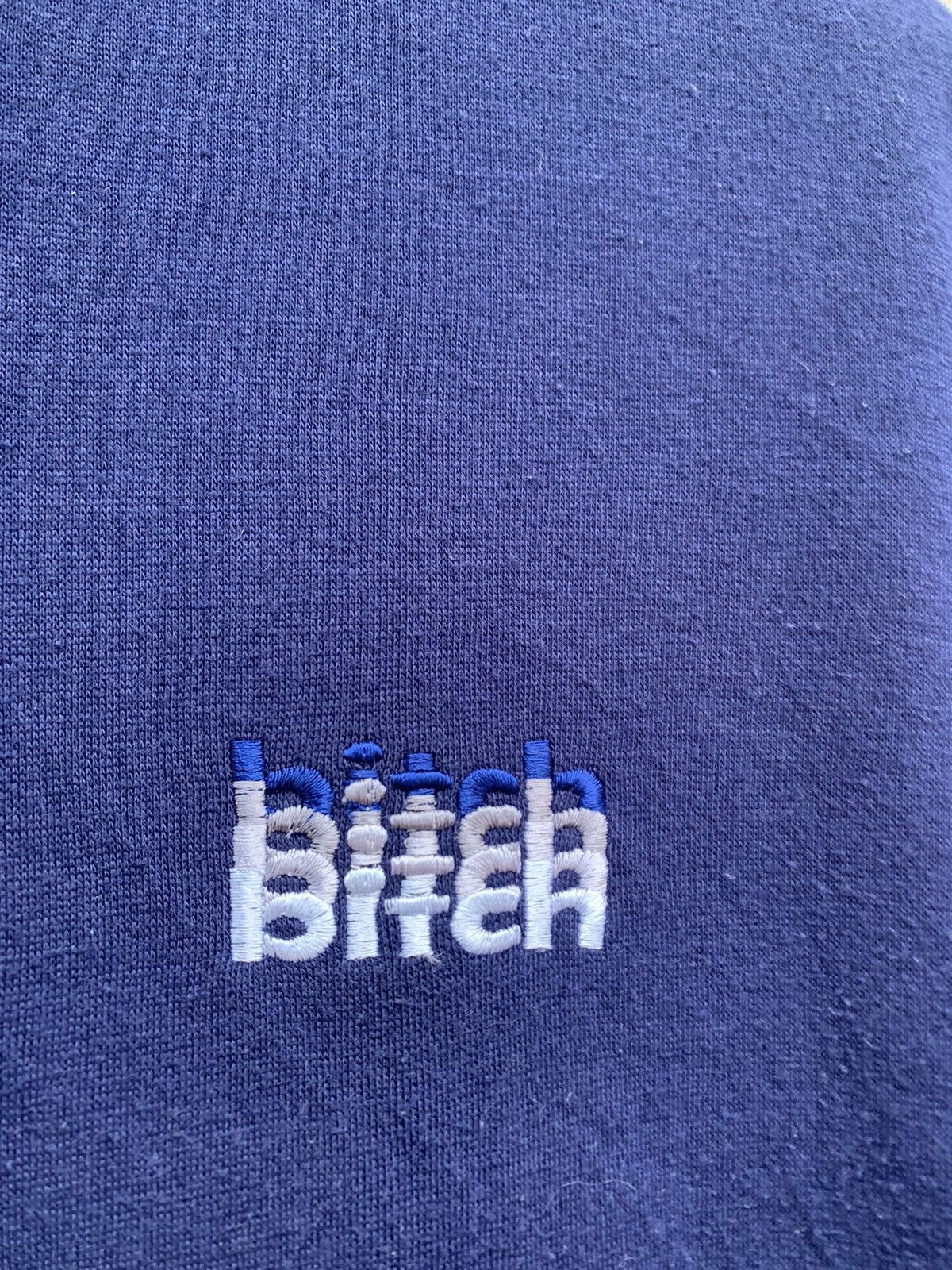 Vintage 👹Vintage 90s BITCH SKATEBOARD Monogram Logo Hoodie Size US M / EU 48-50 / 2 - 6 Thumbnail