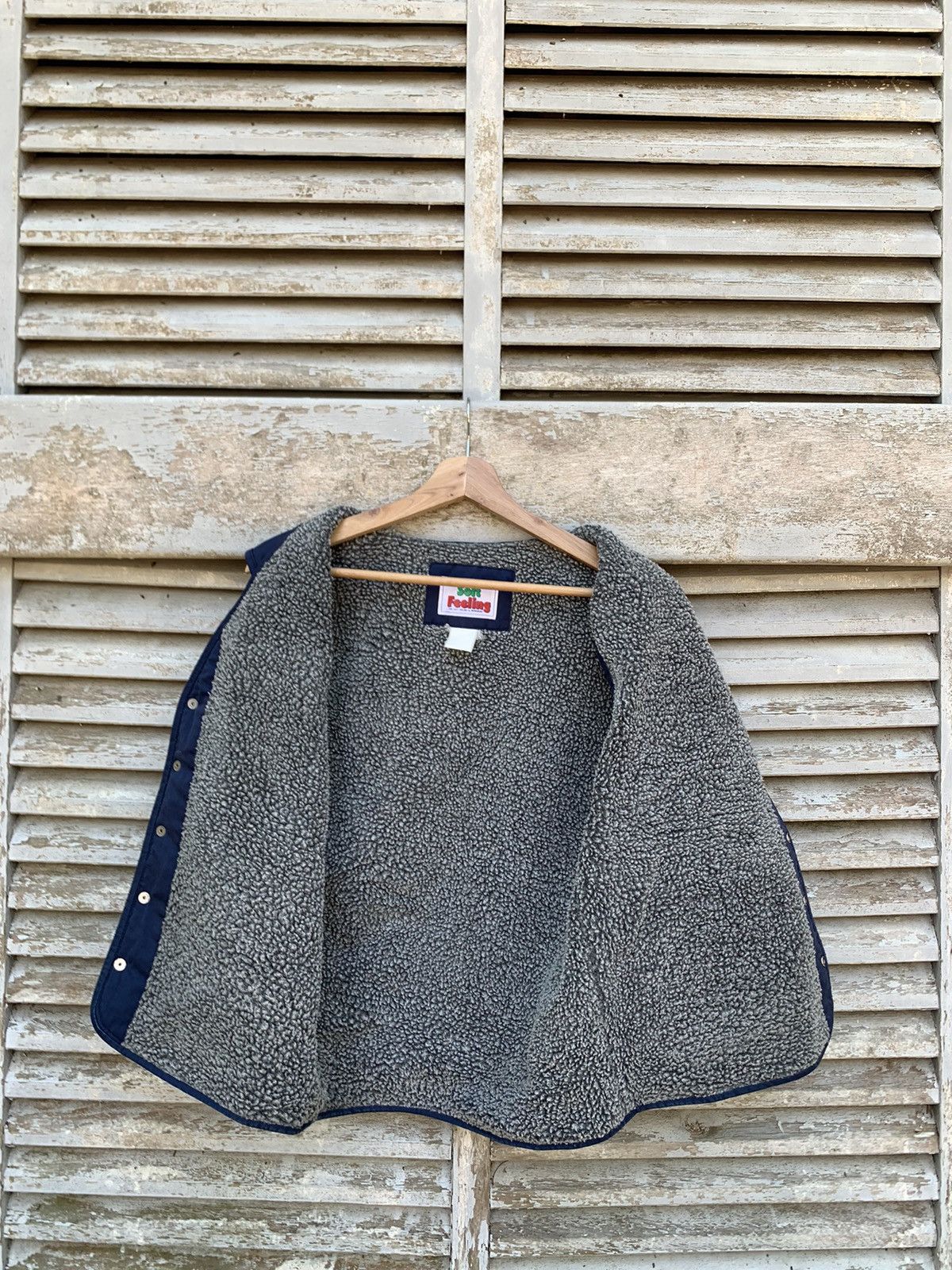 Vintage SOFT FEELING BY WORKBOX FLEECE LINED VESTS Size US L / EU 52-54 / 3 - 6 Thumbnail