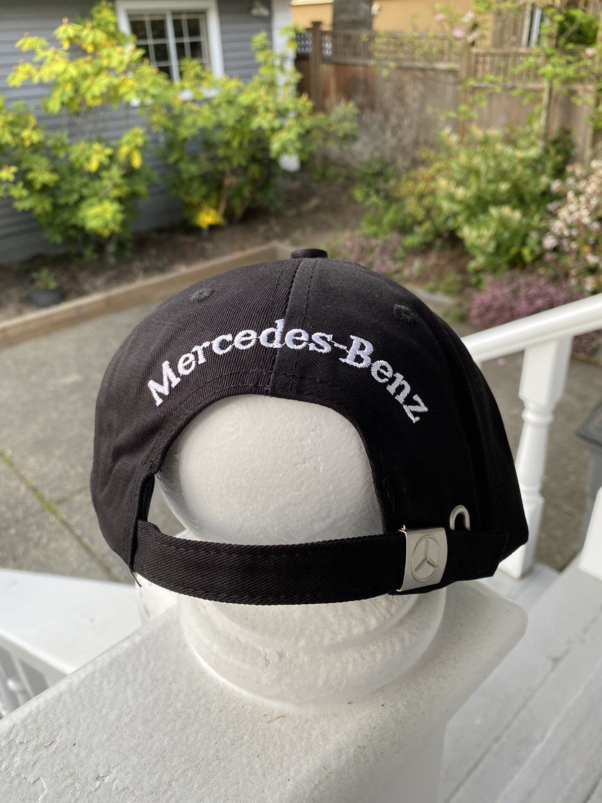 BMW × NASCAR × Vintage Mercedes Benz Embroidered Logo Hat Motosports NASCAR Travis Size ONE SIZE - 2 Thumbnail
