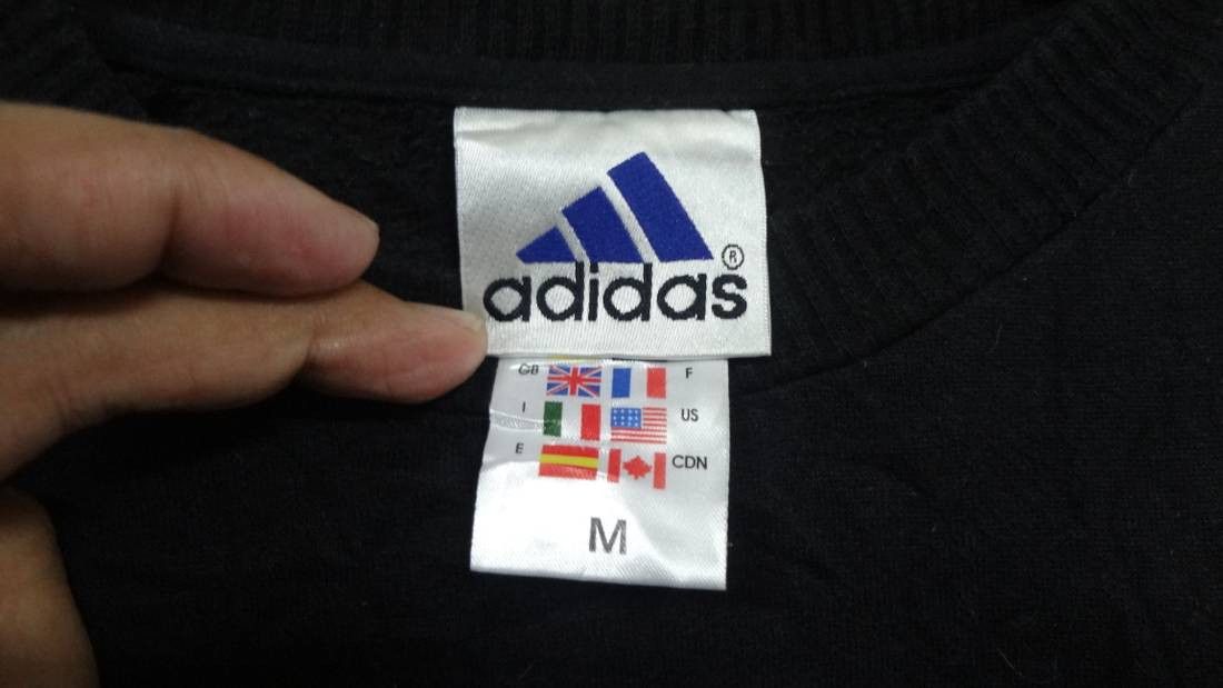 Adidas adidas Spellout Pullover Jumper Sweatshirt Size US M / EU 48-50 / 2 - 3 Thumbnail