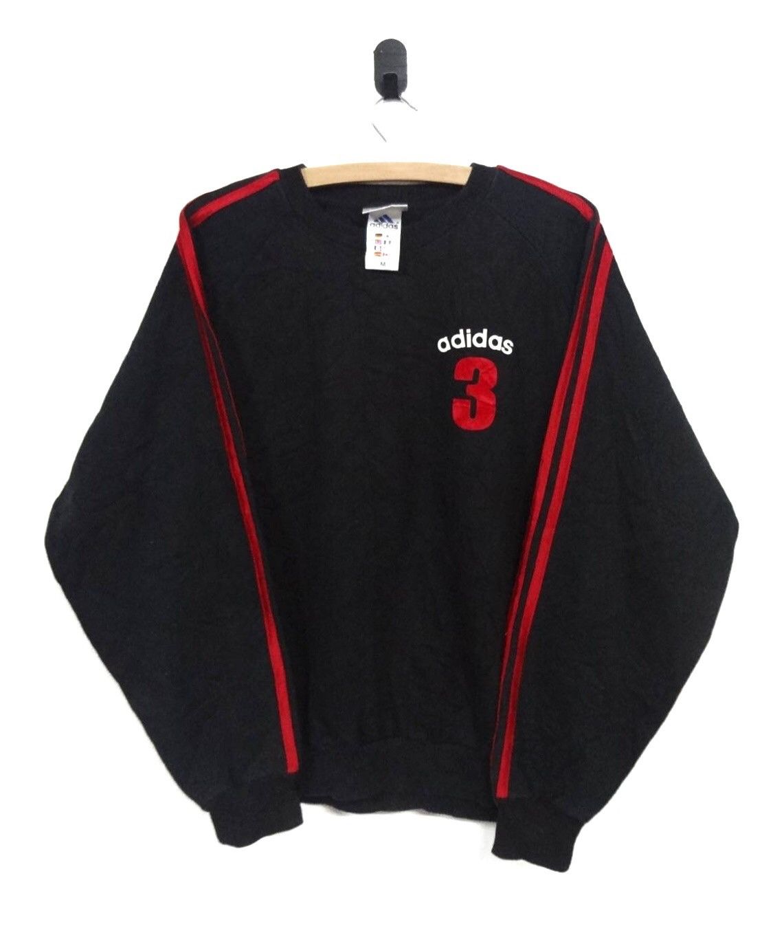 Adidas adidas Spellout Pullover Jumper Sweatshirt Size US M / EU 48-50 / 2 - 1 Thumbnail