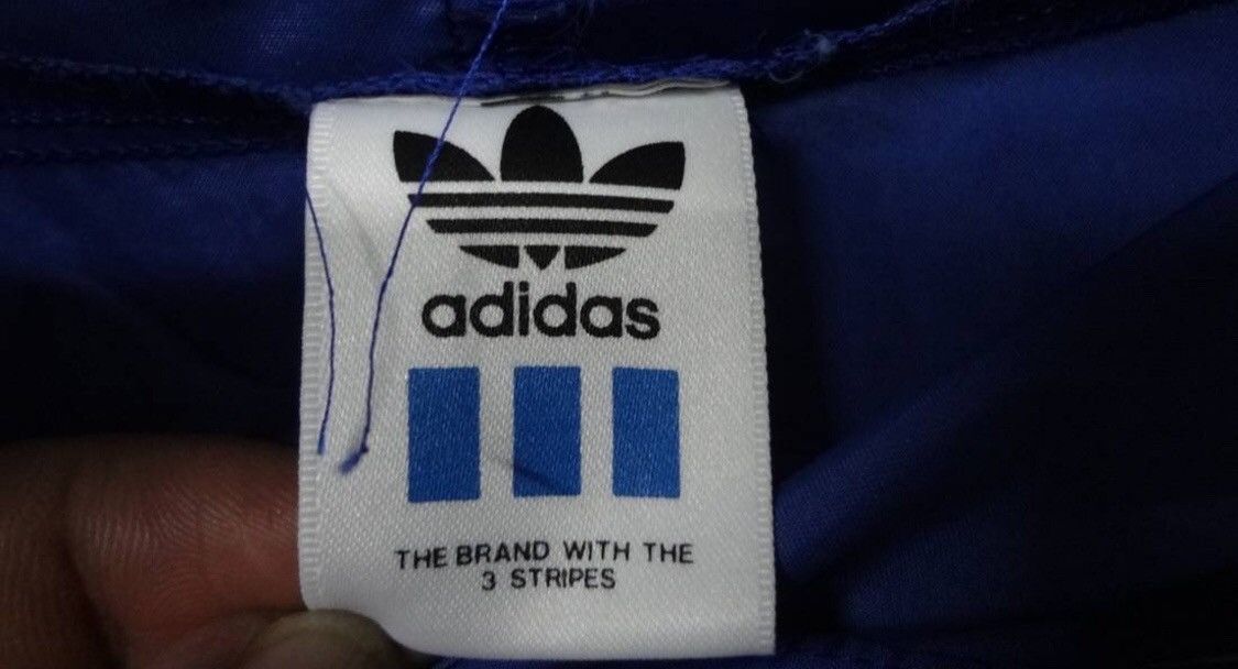 Adidas × Vintage ADIDAS hoodie long jacket hip hop swag raptees big logo Size US XL / EU 56 / 4 - 3 Thumbnail