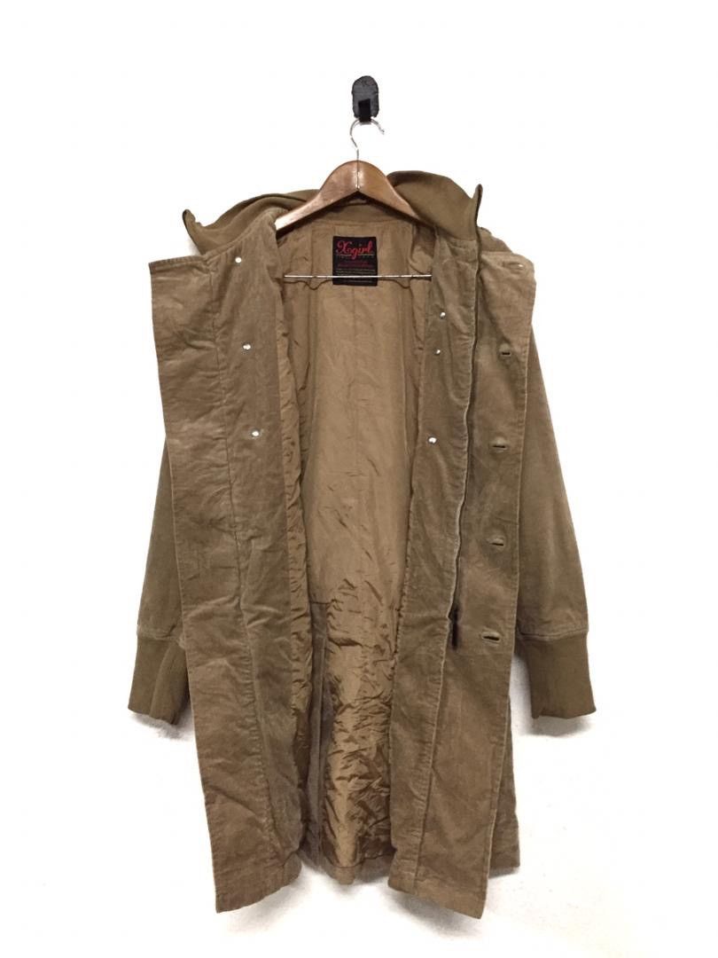 Japanese Brand X-Girl Long Coat Buttons Winter Jacket Size US S / EU 44-46 / 1 - 4 Thumbnail