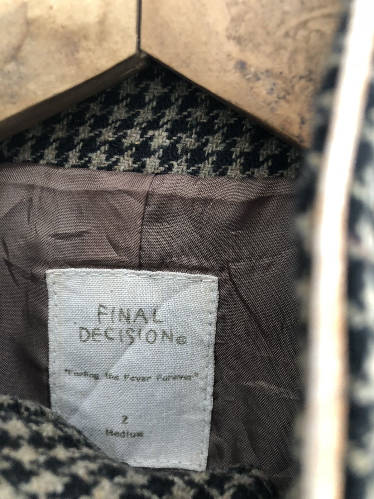 Japanese Brand final decision jacket Size US M / EU 48-50 / 2 - 7 Thumbnail