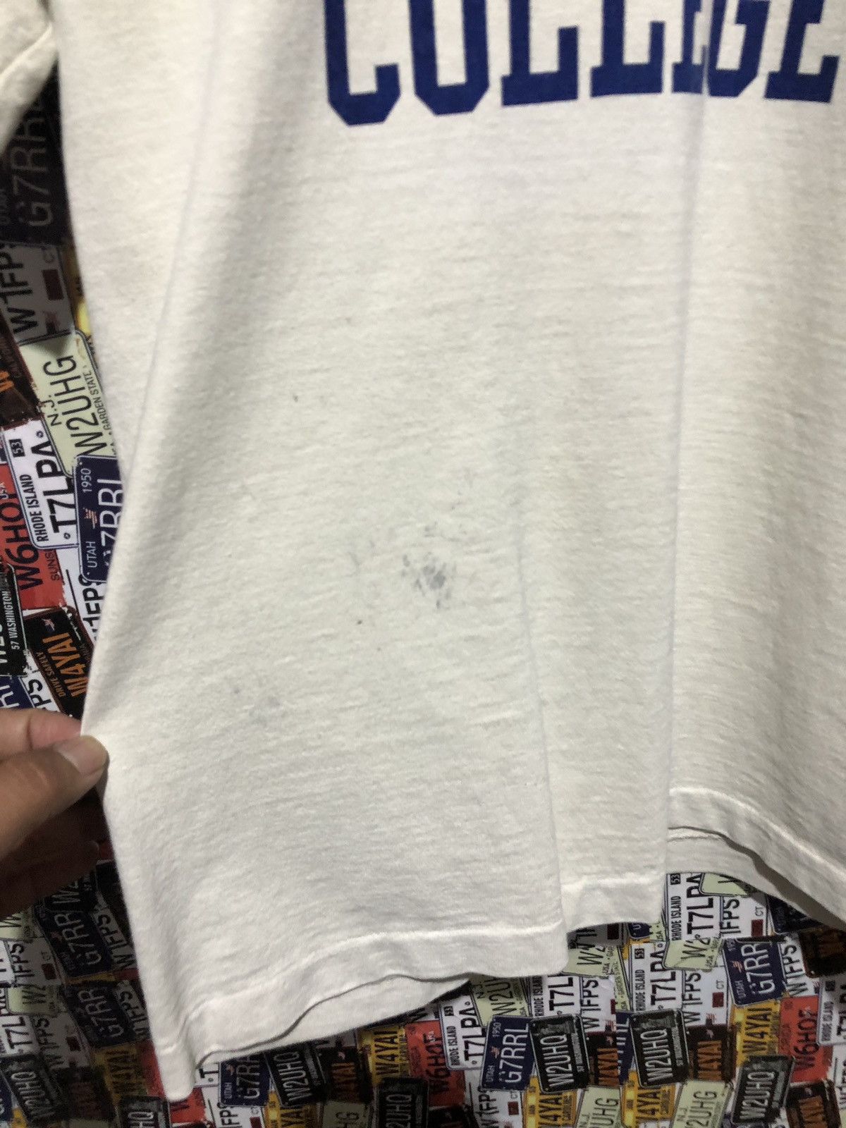 Beams Plus Property Of Augustus College T shirt Size US S / EU 44-46 / 1 - 4 Thumbnail