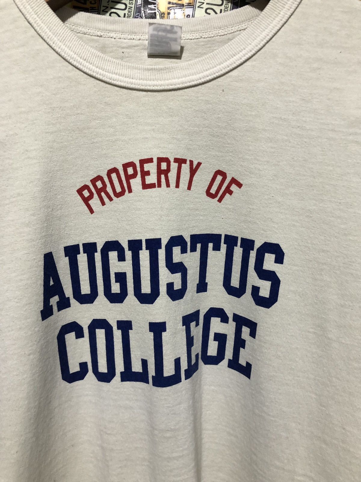 Beams Plus Property Of Augustus College T shirt Size US S / EU 44-46 / 1 - 2 Thumbnail