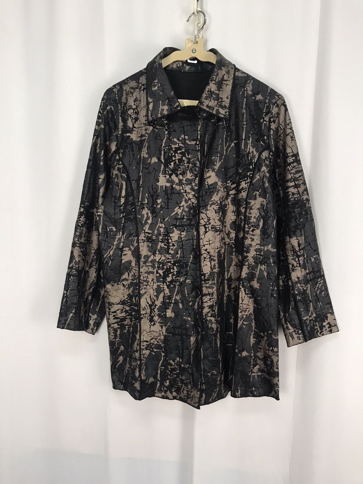 Designer × Other Unisex Italy designer button up shirt acid wash fashion Size US S / EU 44-46 / 1 - 9 Thumbnail