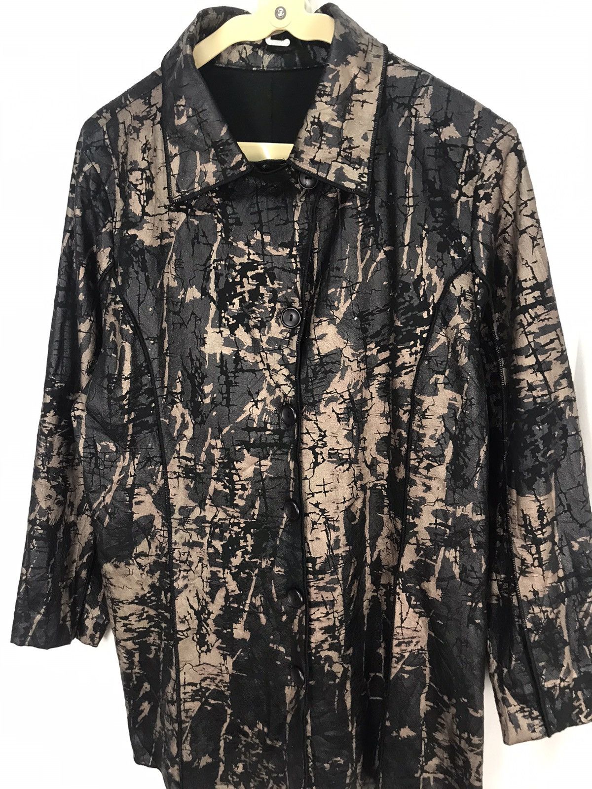 Designer × Other Unisex Italy designer button up shirt acid wash fashion Size US S / EU 44-46 / 1 - 3 Thumbnail