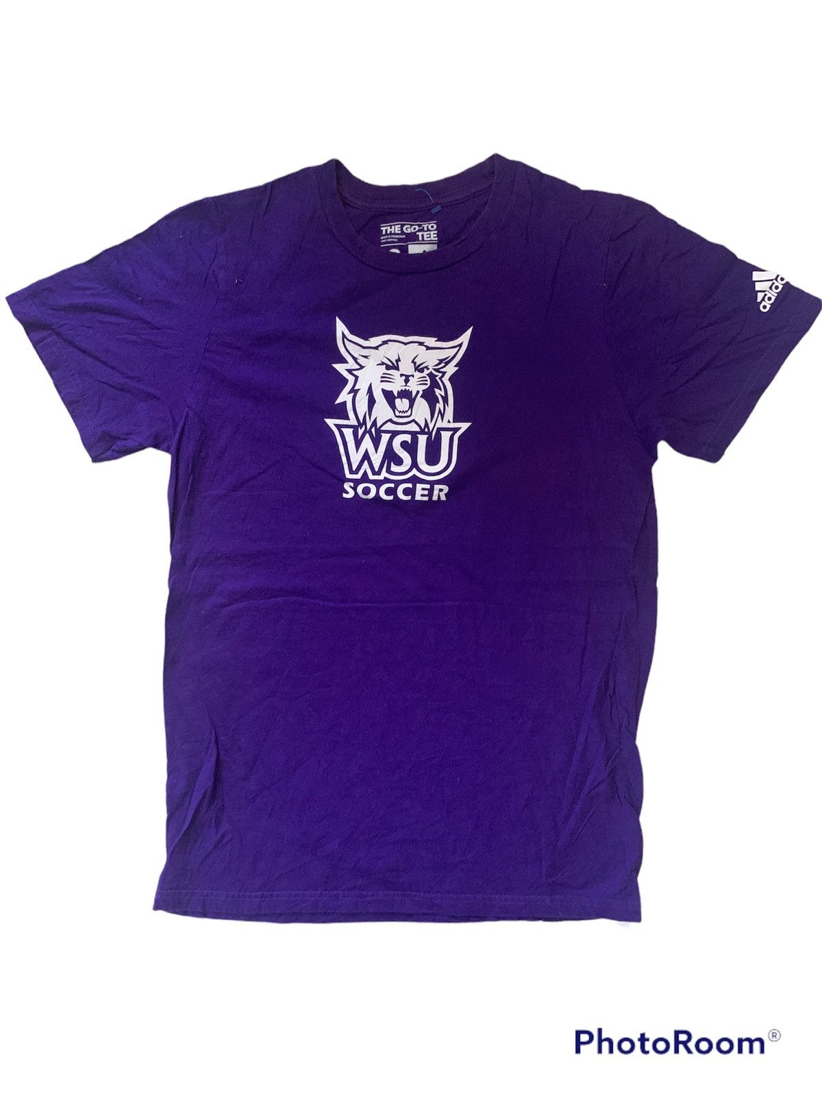 image of Adidas Wsu Soccer Vd19 in Purple, Men's (Size Medium)