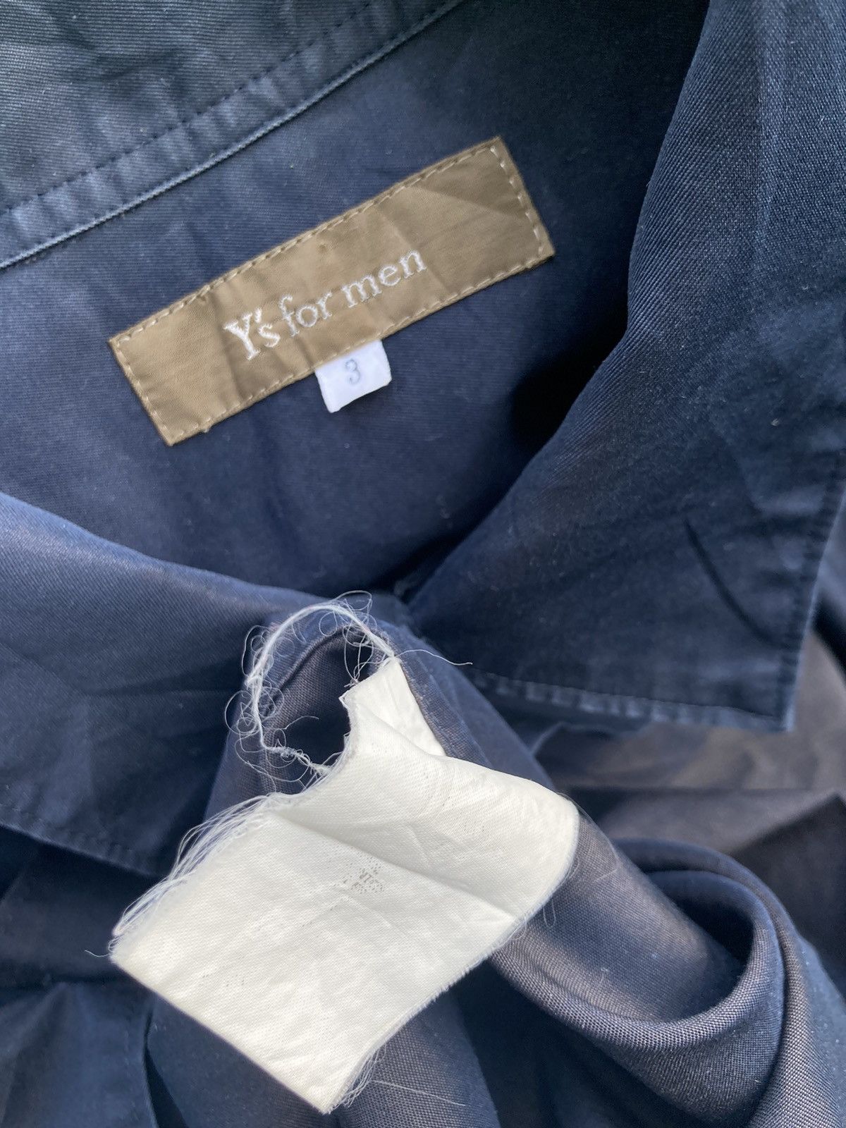 Y's × Y's for Men × Yohji Yamamoto NICE DESIGN YOHJI YAMAMOTO Y’S FOR MEN SHIRT Size US L / EU 52-54 / 3 - 7 Thumbnail