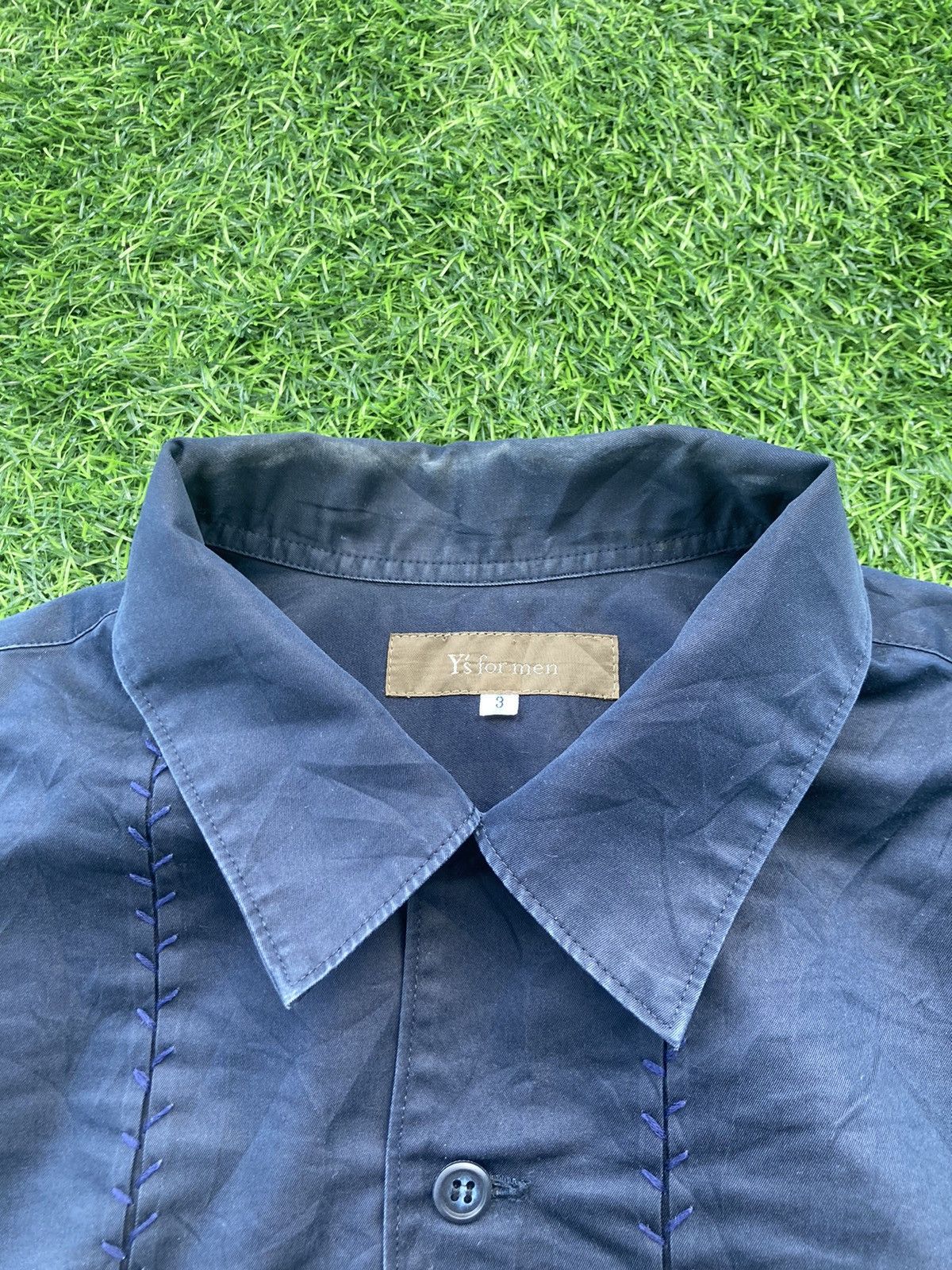 Y's × Y's for Men × Yohji Yamamoto NICE DESIGN YOHJI YAMAMOTO Y’S FOR MEN SHIRT Size US L / EU 52-54 / 3 - 4 Thumbnail