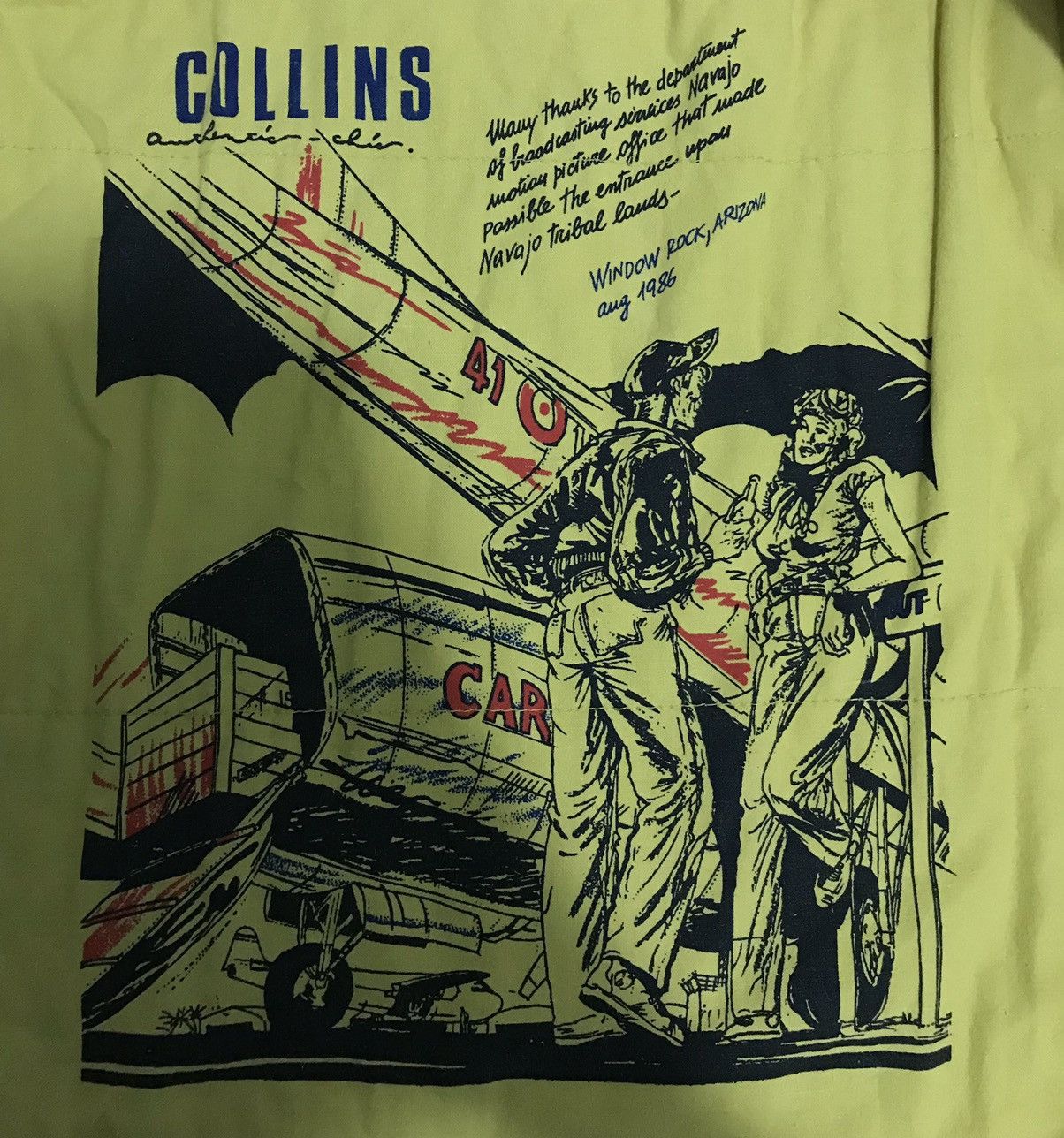 Japanese Brand COLLINS WINDOW ROCK,ARIZONA JACKET Size US M / EU 48-50 / 2 - 10 Thumbnail