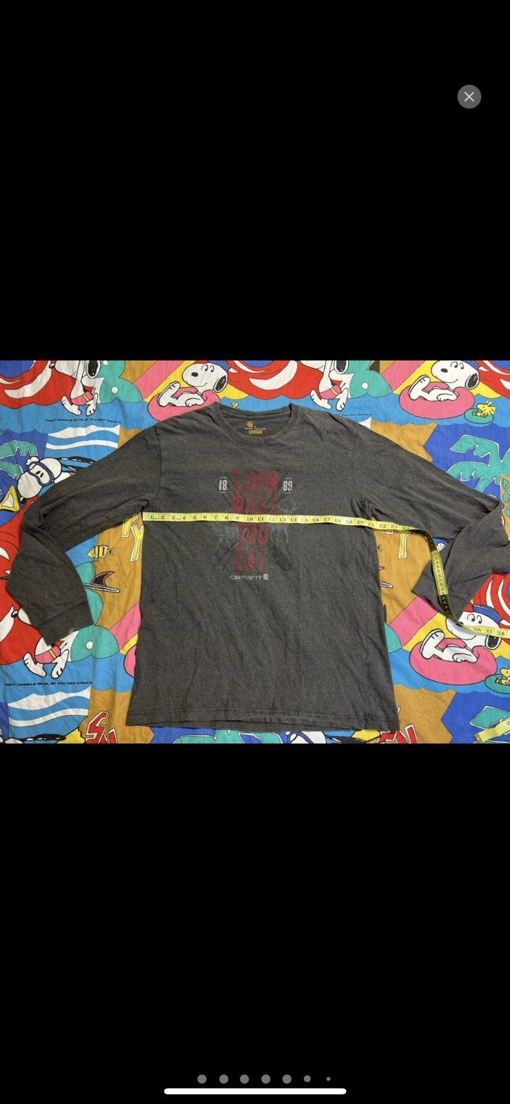 Carhartt ***FINAL DROP***RARE “earn what you eat “ hunting shirt L Size US L / EU 52-54 / 3 - 1 Thumbnail