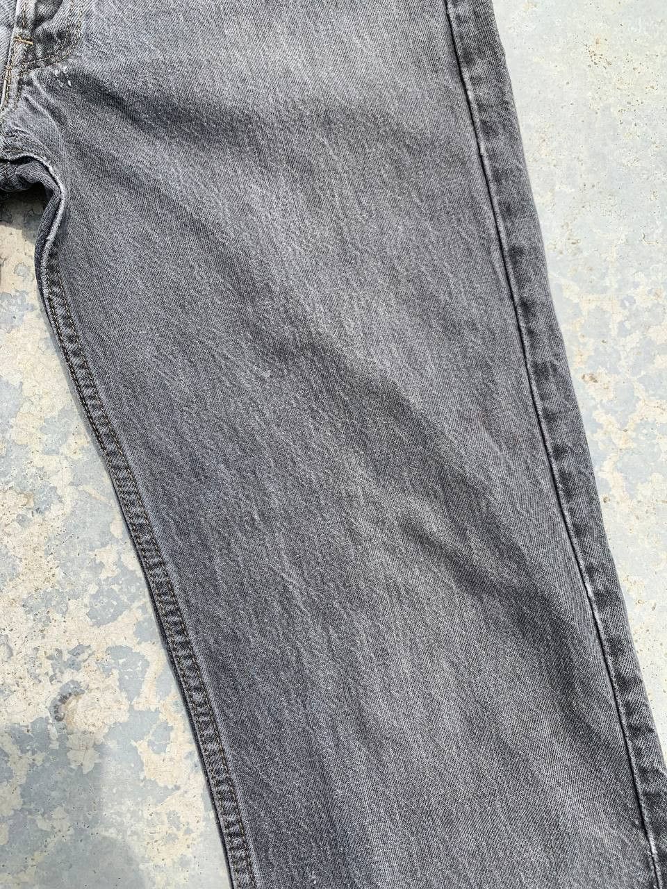 Levi's Vintage Levis 501 Stone Wash Grey Repaired Jeans Size US 32 / EU 48 - 6 Thumbnail
