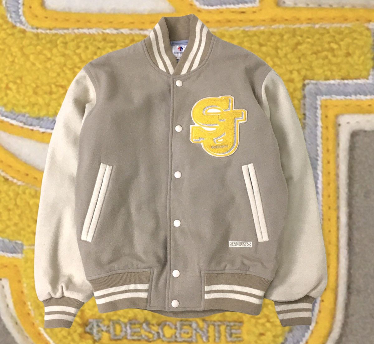 Descente Descente Wool Varsity Size US S / EU 44-46 / 1 - 1 Thumbnail