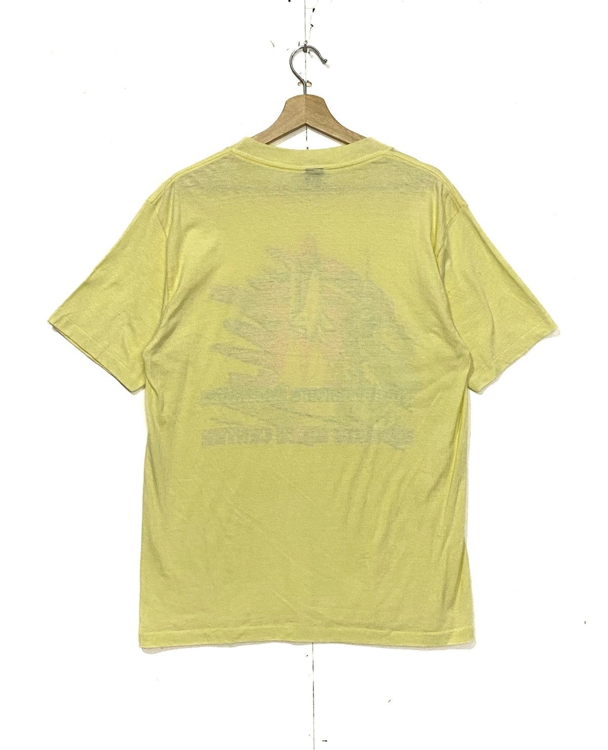 NASA × Vintage Vintage 90s NASA Kennedy Space Center Medium Lightyellow Size US M / EU 48-50 / 2 - 2 Thumbnail