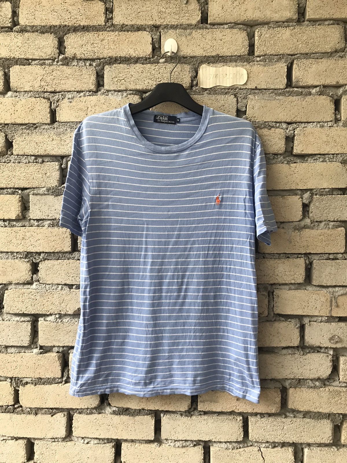 Polo Ralph Lauren Polo Ralph Lauren Stripes Tee Pony Small Logo Size US M / EU 48-50 / 2 - 1 Thumbnail