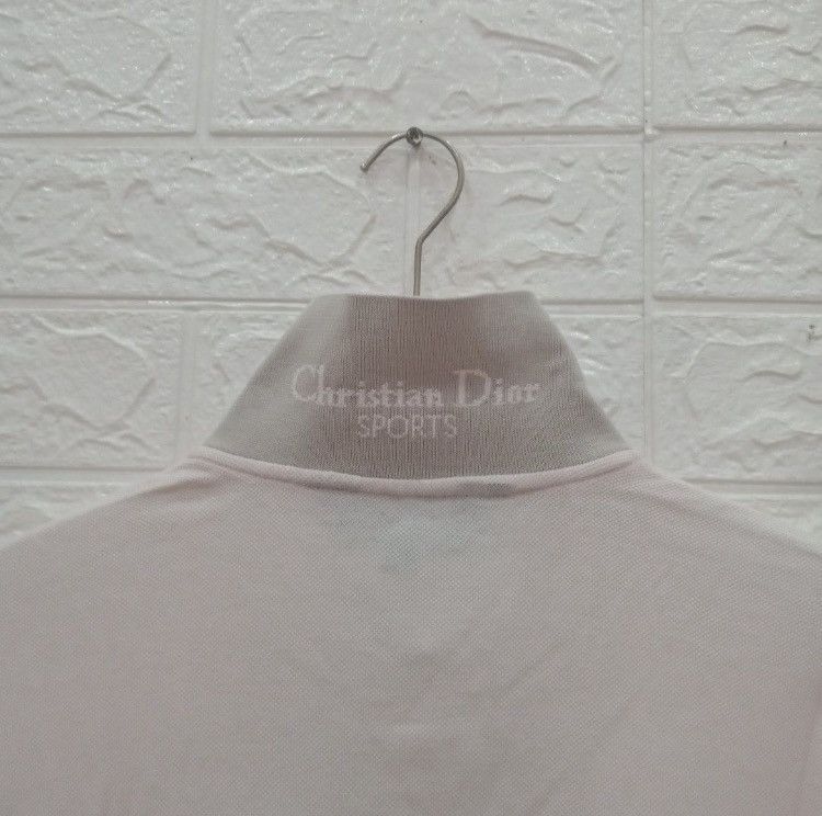 Rare Vintage Christian Dior Sports Polo Long Sleeve