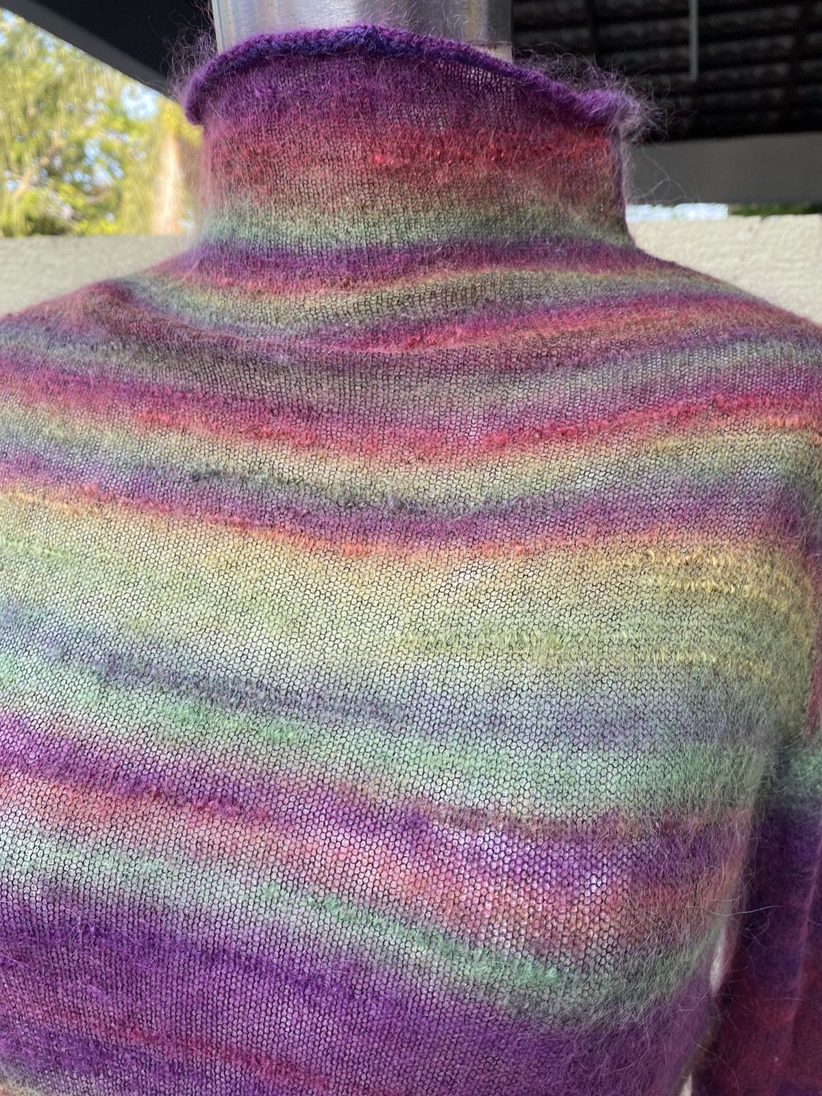 Japanese Brand × Vintage vintage respighi mohair multi colour Size M / US 6-8 / IT 42-44 - 2 Thumbnail