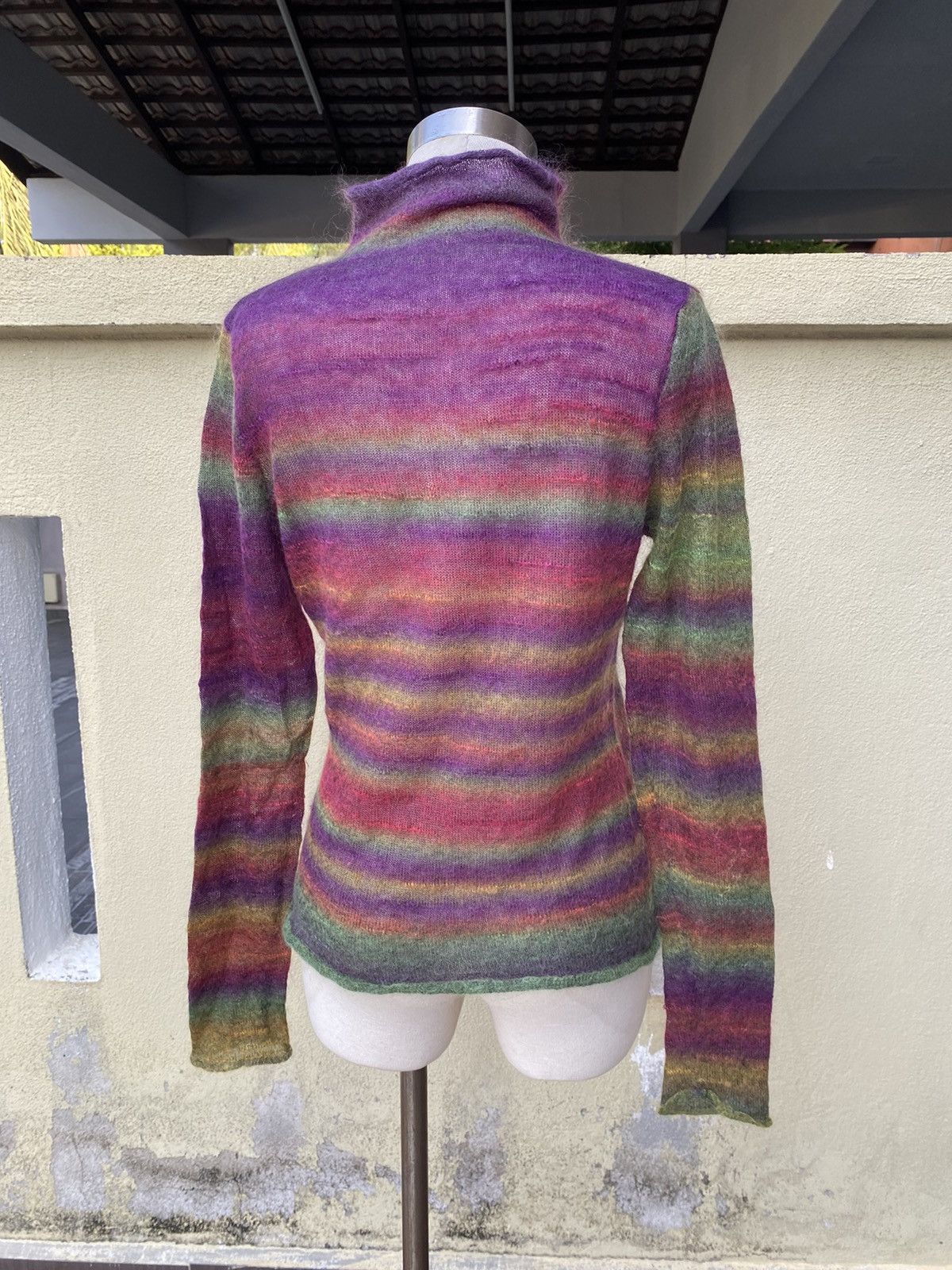 Japanese Brand × Vintage vintage respighi mohair multi colour Size M / US 6-8 / IT 42-44 - 5 Thumbnail