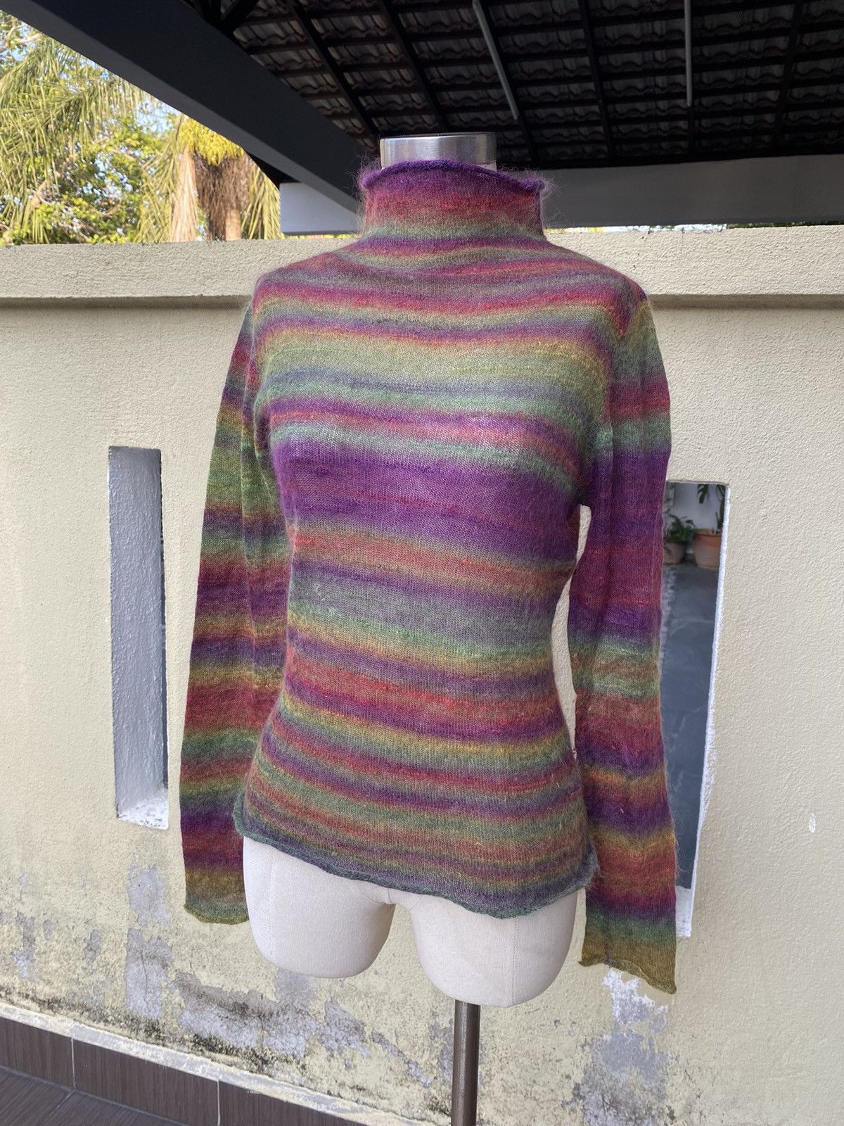 Japanese Brand × Vintage vintage respighi mohair multi colour Size M / US 6-8 / IT 42-44 - 1 Thumbnail