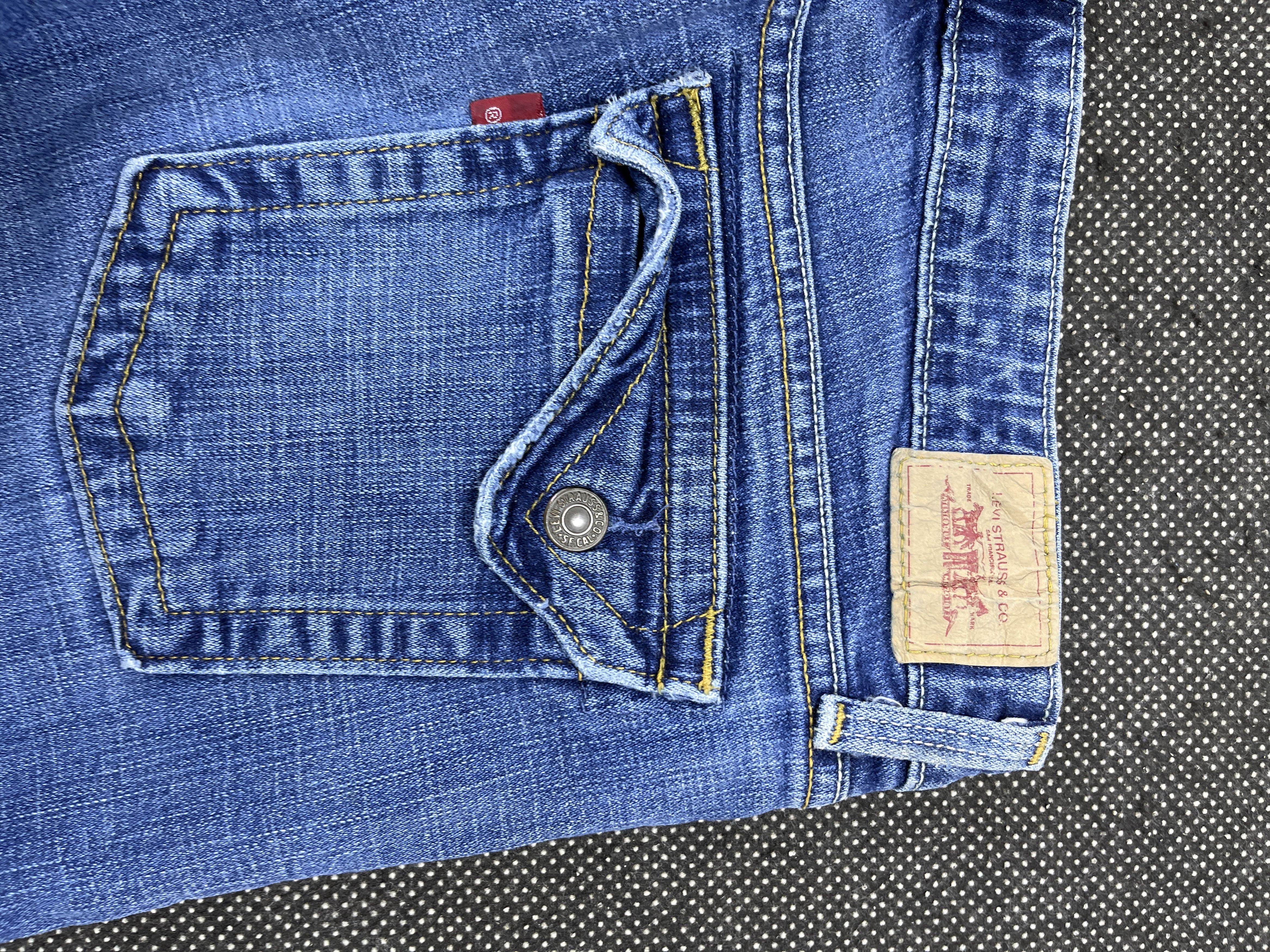 Levi's × Vintage Vintage Levis 524 Superlow Flare Jeans JP098 Size 34" / US 12 / IT 48 - 9 Thumbnail