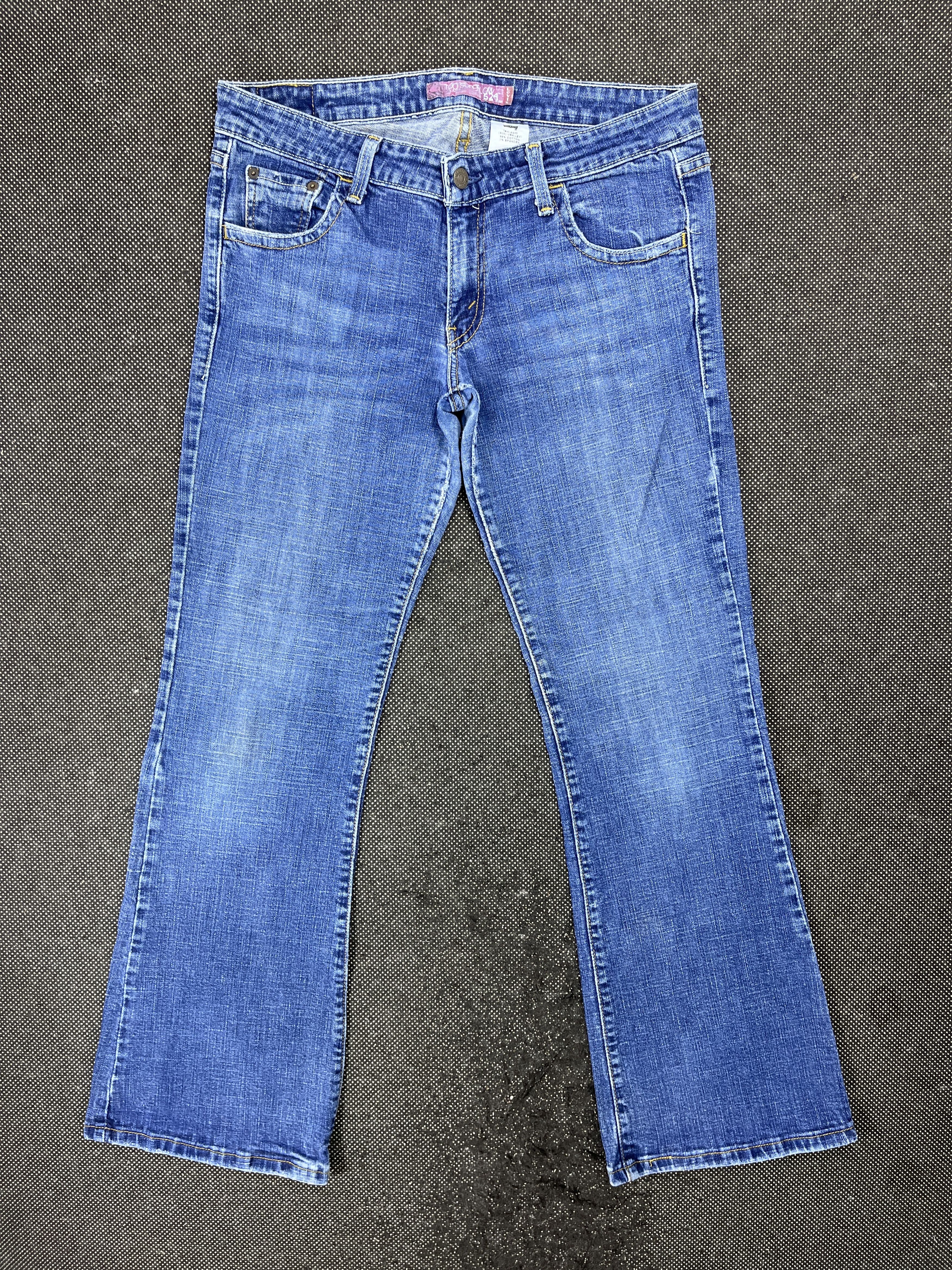 Levi's × Vintage Vintage Levis 524 Superlow Flare Jeans JP098 Size 34" / US 12 / IT 48 - 1 Thumbnail