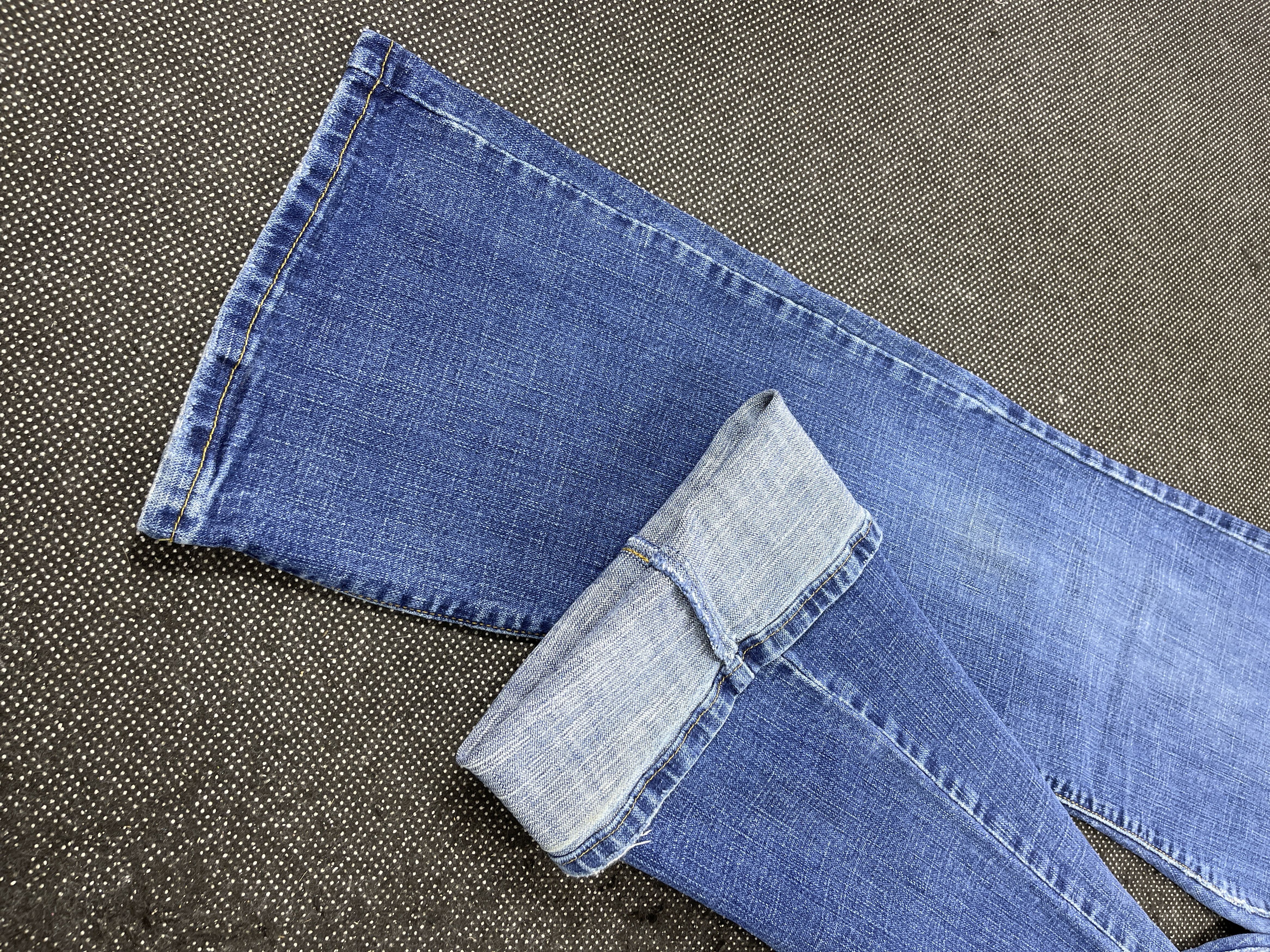 Levi's × Vintage Vintage Levis 524 Superlow Flare Jeans JP098 Size 34" / US 12 / IT 48 - 8 Thumbnail