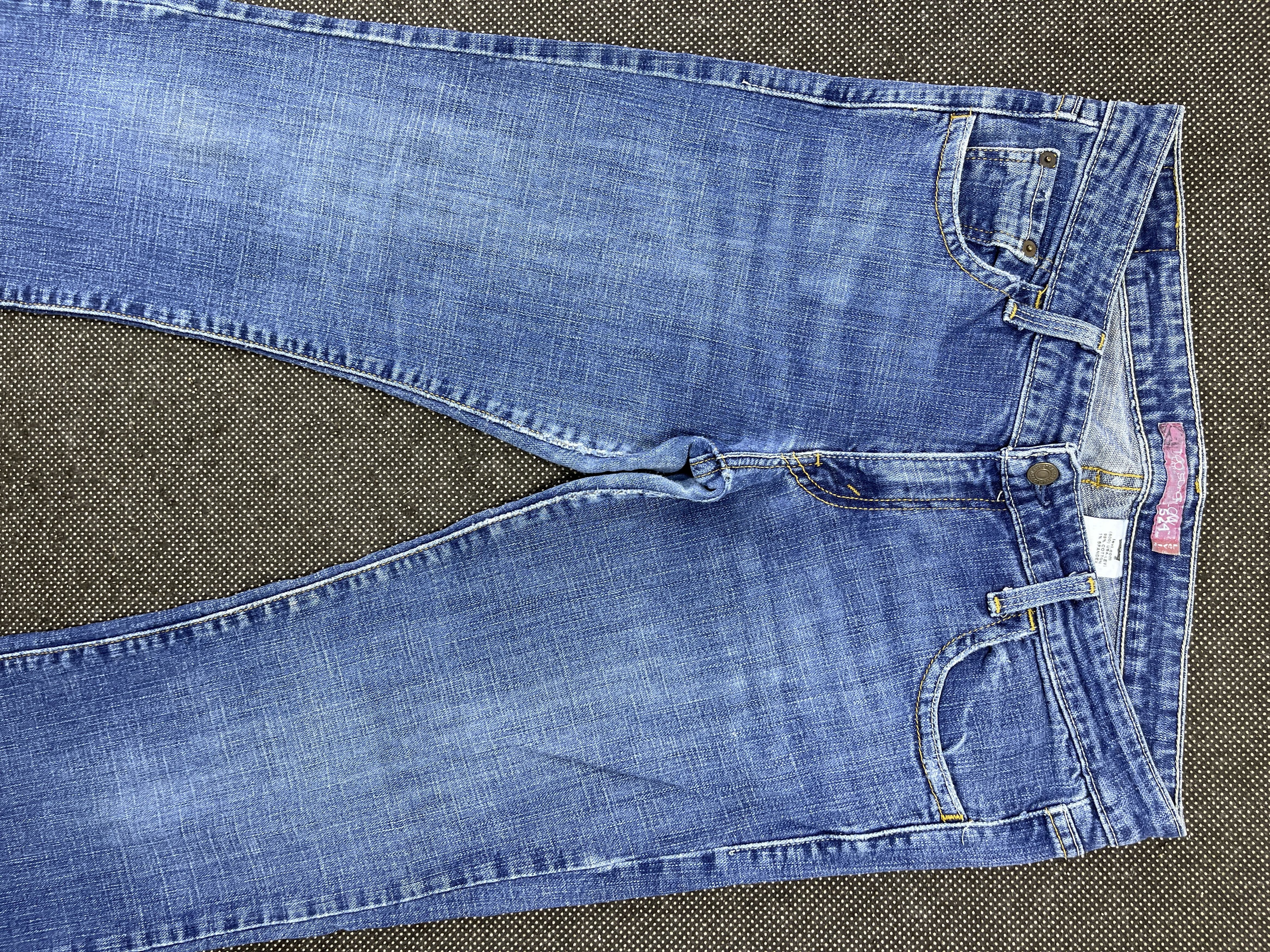 Levi's × Vintage Vintage Levis 524 Superlow Flare Jeans JP098 Size 34" / US 12 / IT 48 - 3 Thumbnail
