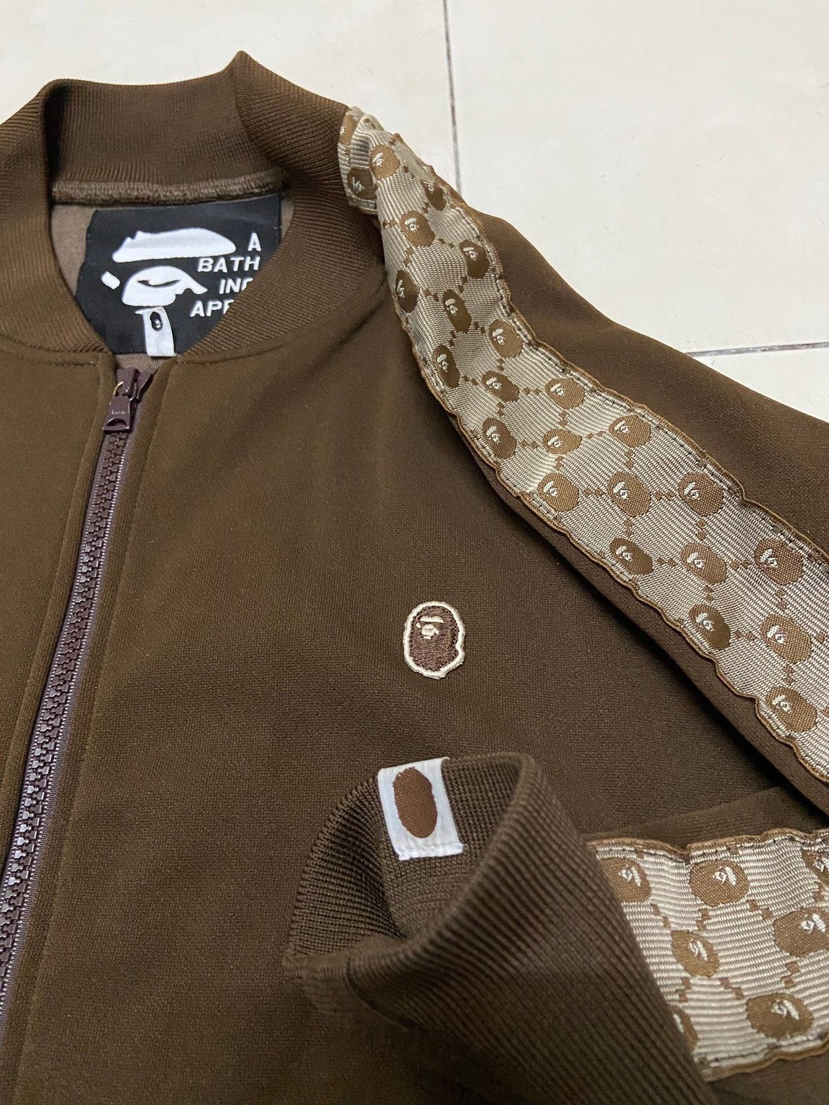 Bape Vintage Monogram Track Top Size US S / EU 44-46 / 1 - 7 Thumbnail