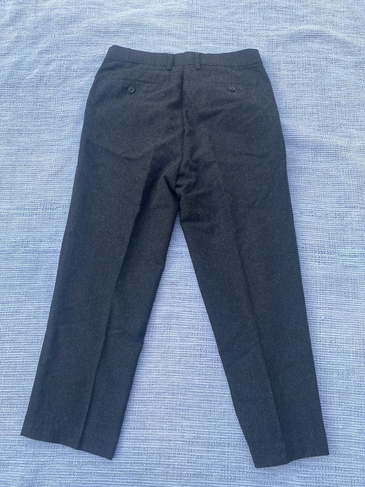 JW Anderson × Uniqlo black wool pants Size US 31 - 4 Thumbnail