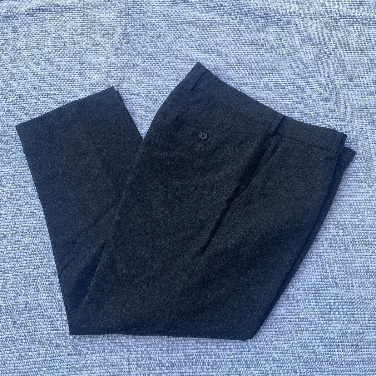 JW Anderson × Uniqlo black wool pants Size US 31 - 1 Thumbnail