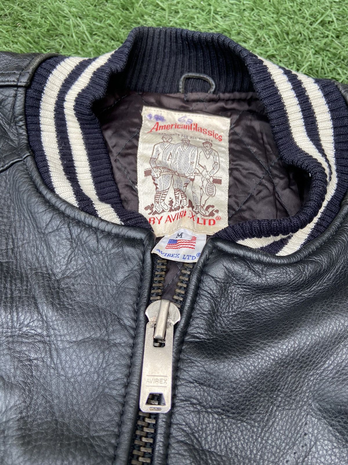 Avirex Varsity Leather Jacket Avirex Champion American Classic Size US M / EU 48-50 / 2 - 10 Thumbnail