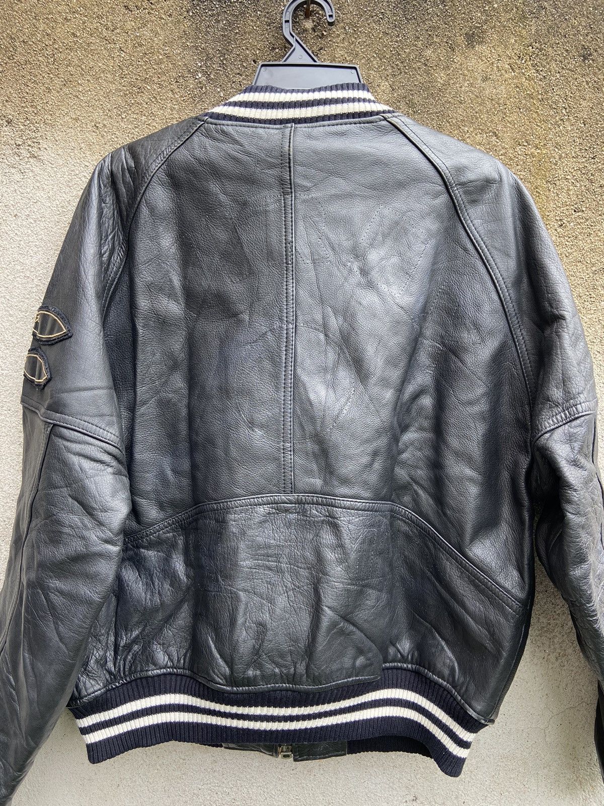 Avirex Varsity Leather Jacket Avirex Champion American Classic Size US M / EU 48-50 / 2 - 5 Thumbnail