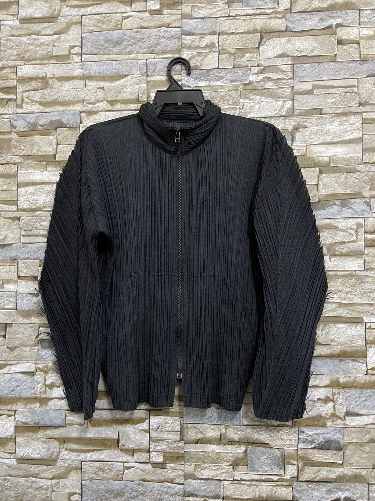 Issey Miyake Homme Plisse Pleated Jacket Size 3