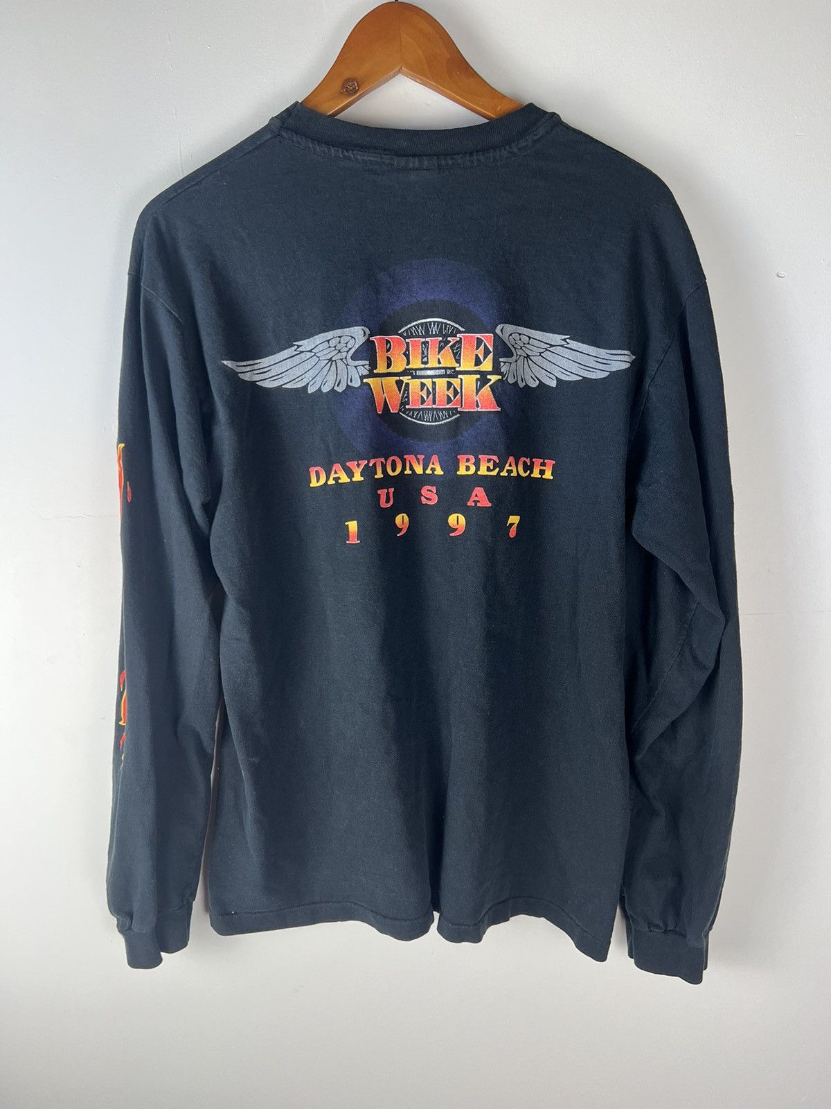 Vintage Vintage 1997 Bike Week longsleeve Size US L / EU 52-54 / 3 - 2 Thumbnail